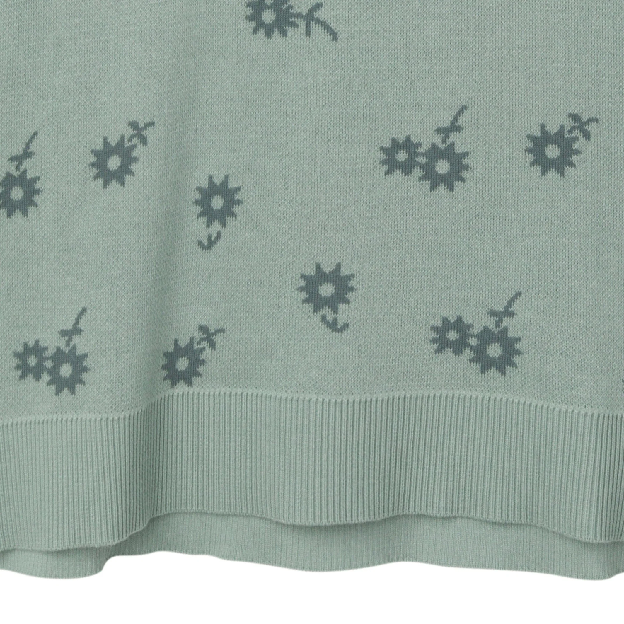 Womens Medium Sky Daisies Sweater - Image 6