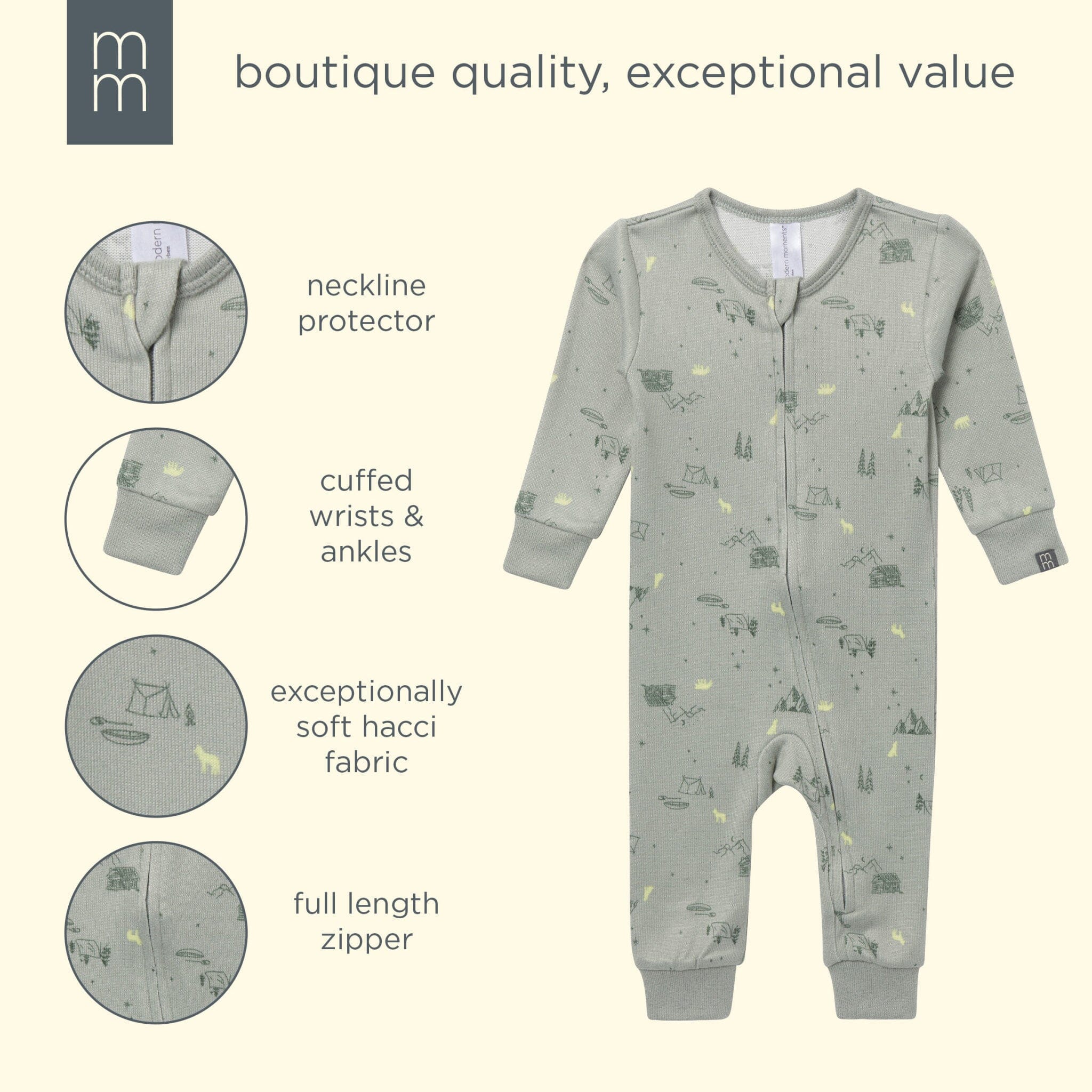 Baby & Toddler Boys Camping Snug Fit Footless Pajamas - Image 4