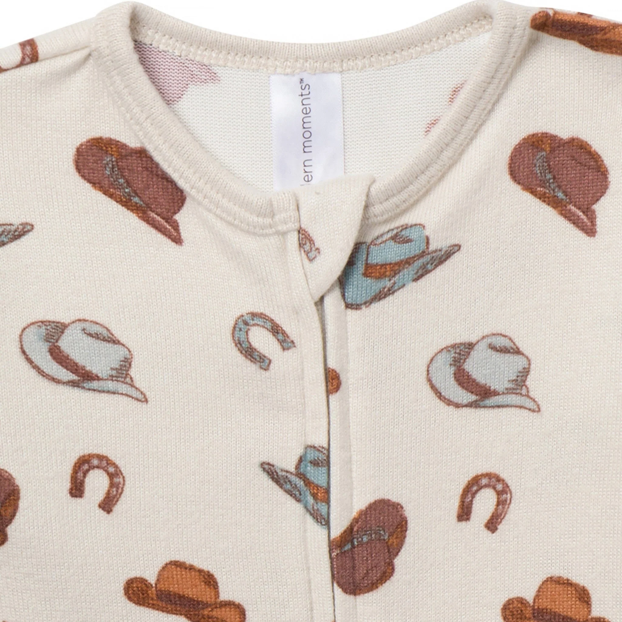 Boys Western Cowboy Snug Fit Footless Pajamas - Image 4