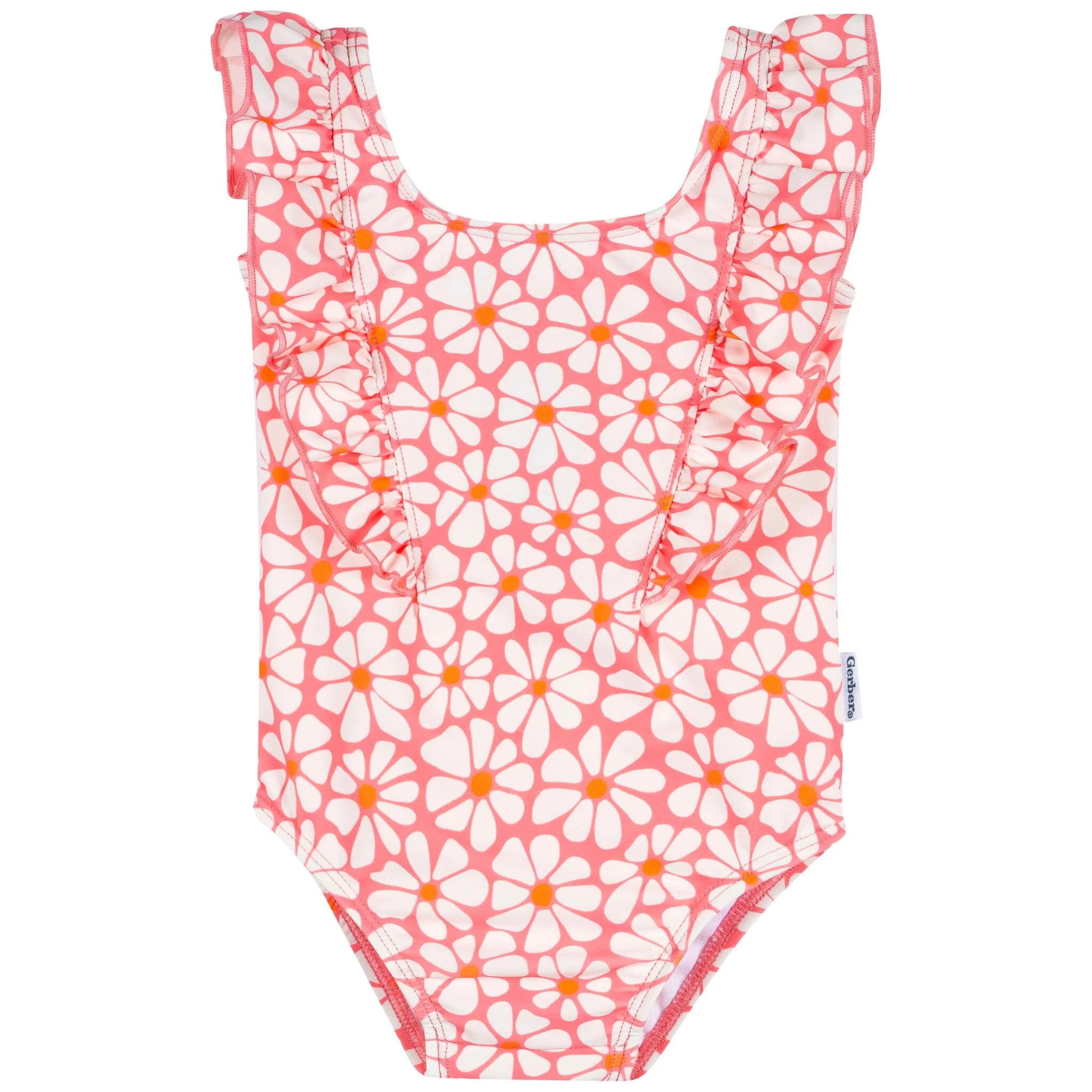 Baby & Toddler Girls UPF 50+ Retro Daisies One-Piece Swimsuit
