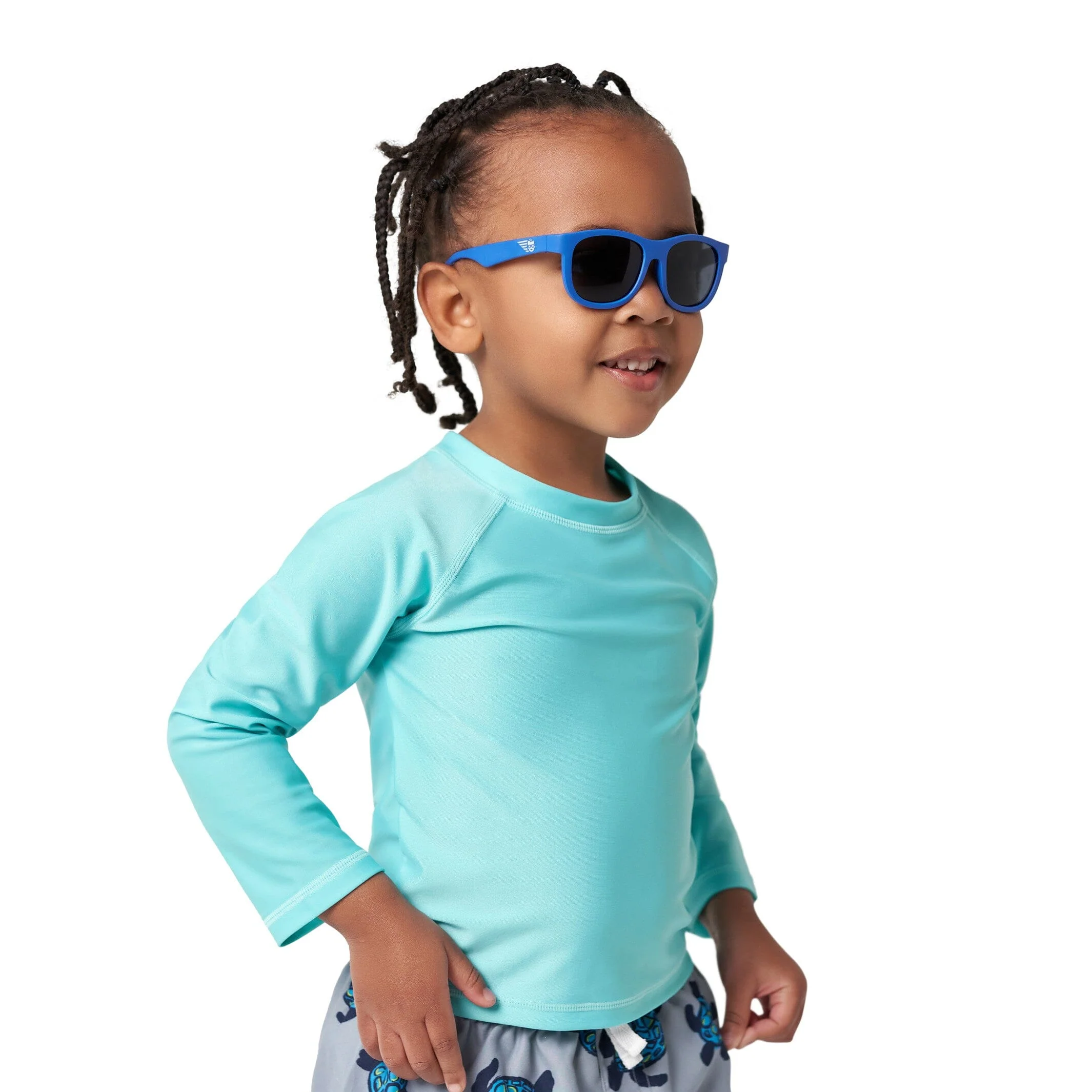 Baby & Toddler Neutral UPF 50+ Aqua Rash Guard - Image 3