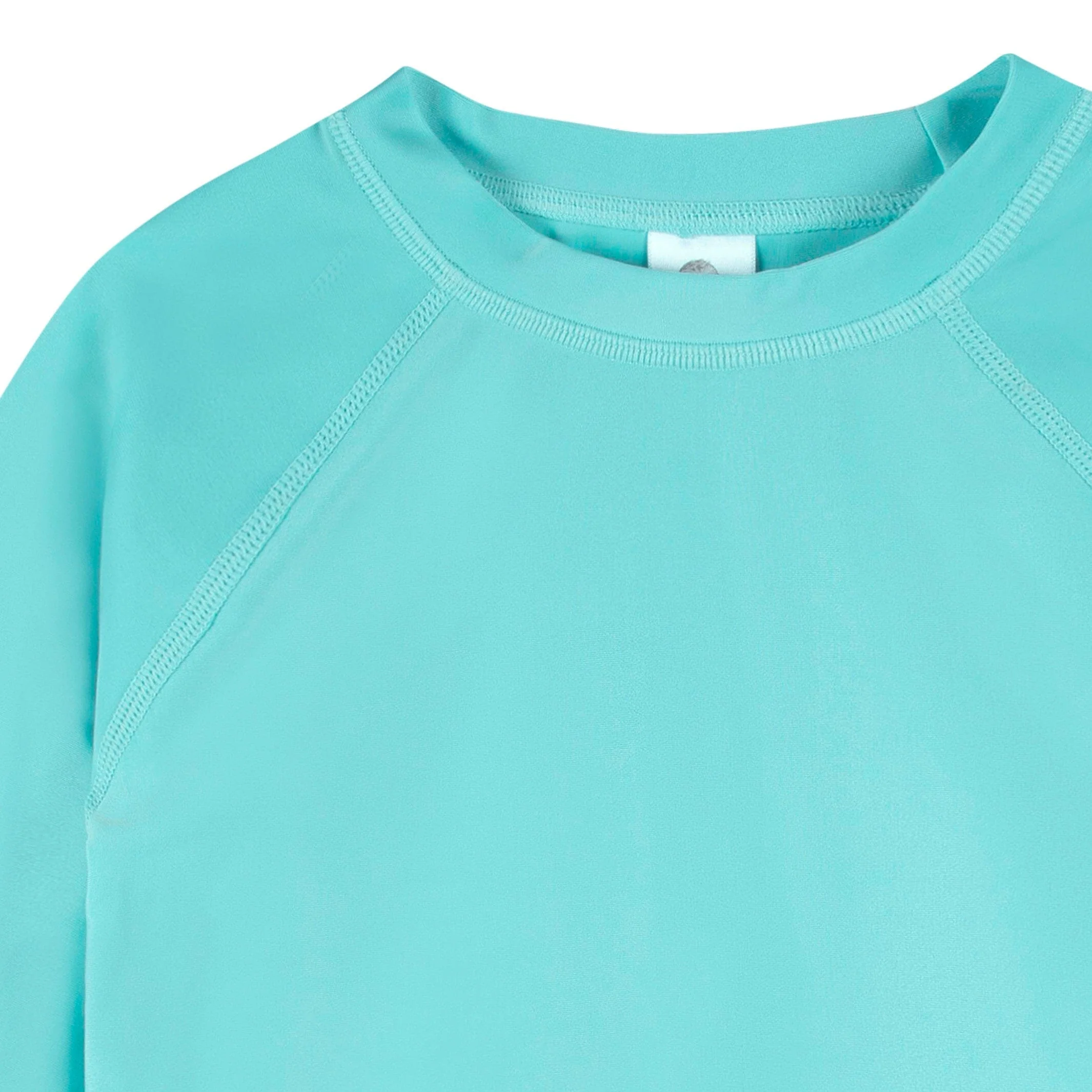 Baby & Toddler Neutral UPF 50+ Aqua Rash Guard - Image 4