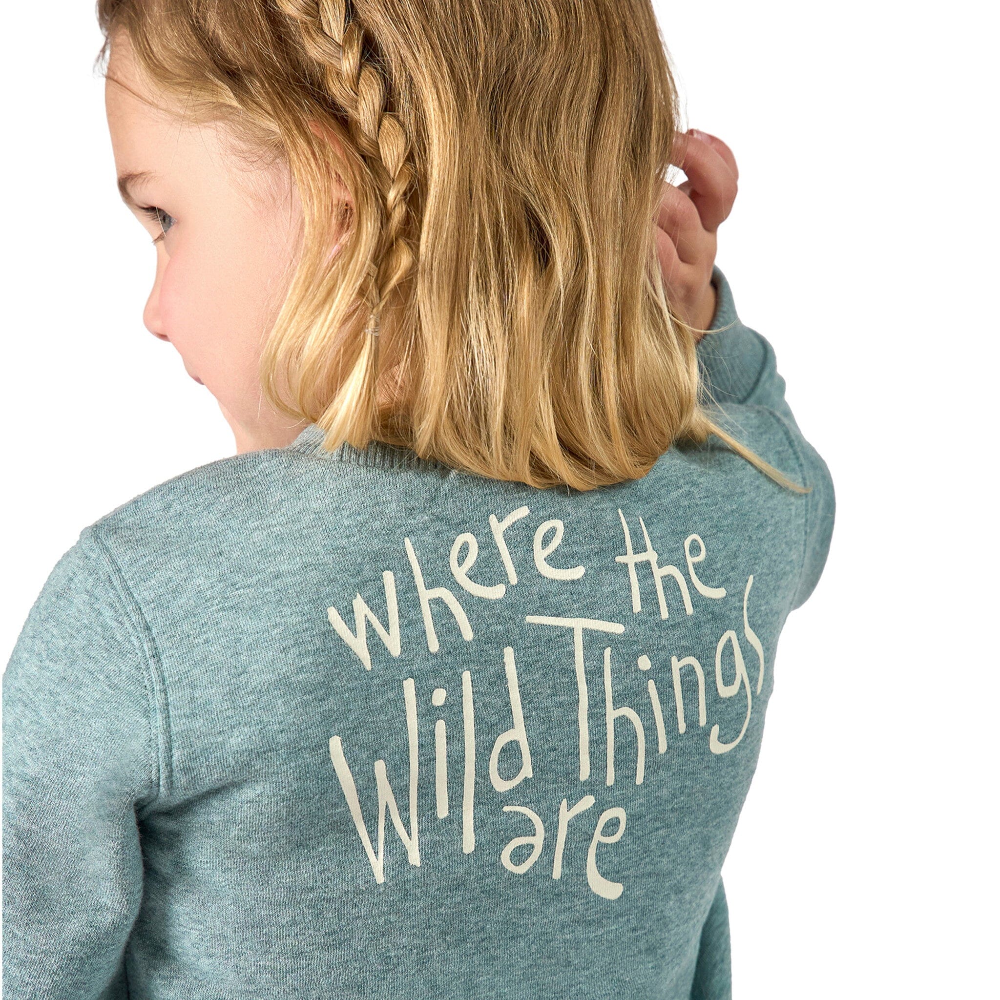 Baby & Toddler Neutral Blue Heather Where The Wild Things Are Sweatshirt - Image 5
