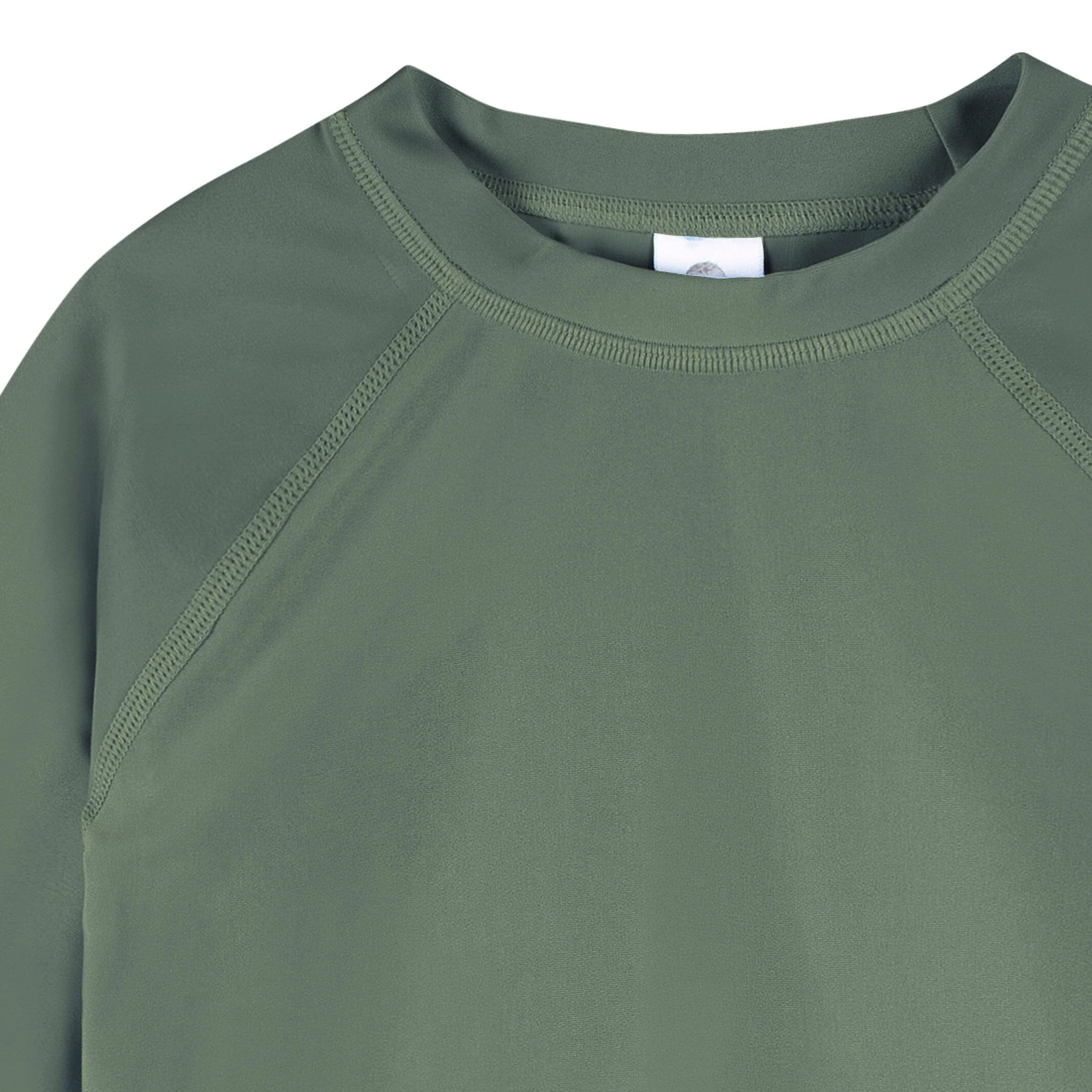 Baby & Toddler Neutral UPF 50+ Green Rash Guard - Image 2