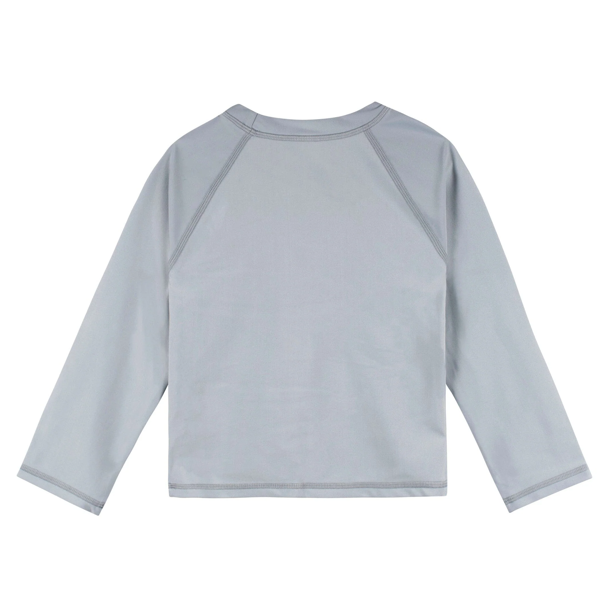 Baby & Toddler Neutral UPF 50+ Grey Rash Guard - Image 6