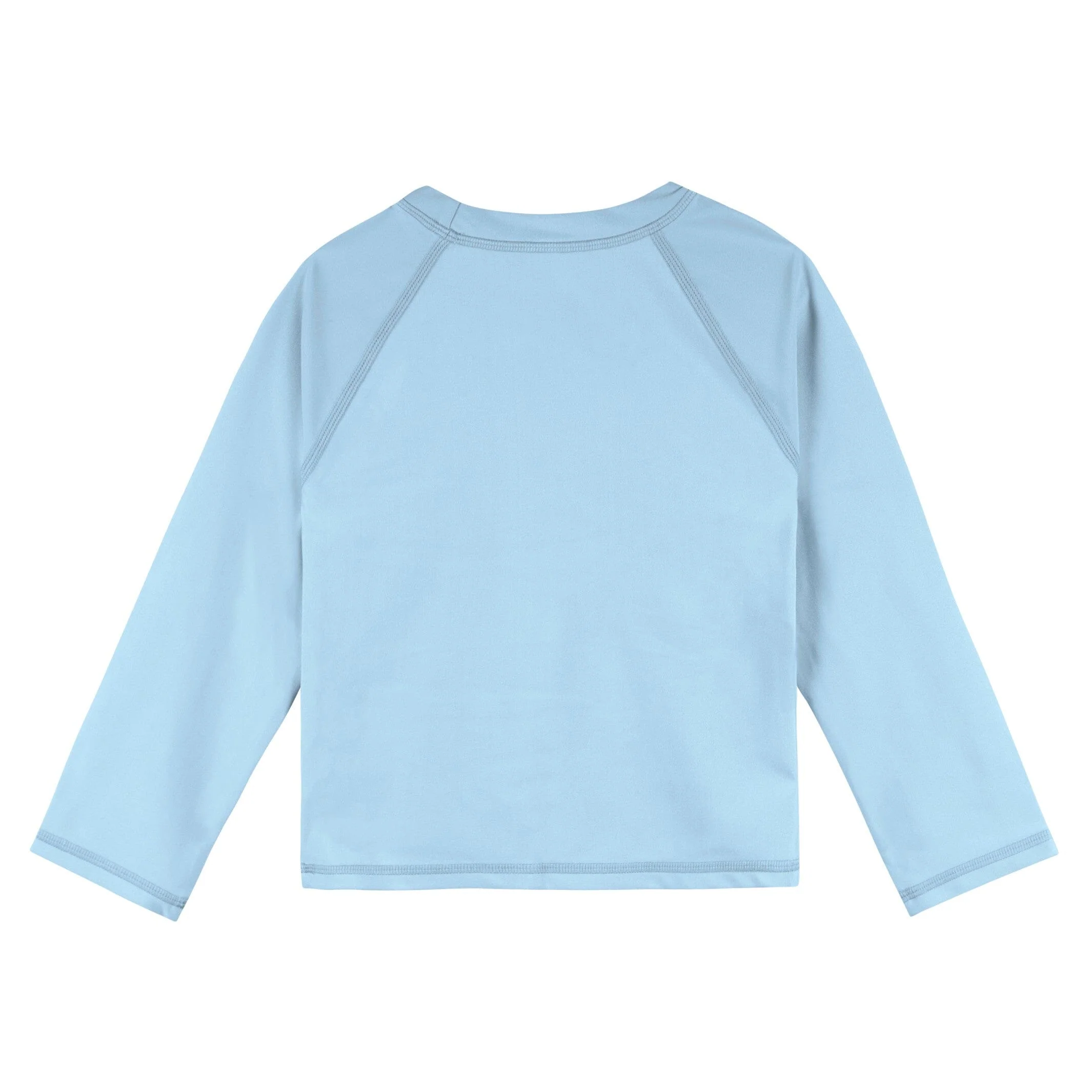 Baby & Toddler Neutral UPF 50+ Light Blue Rash Guard - Image 6