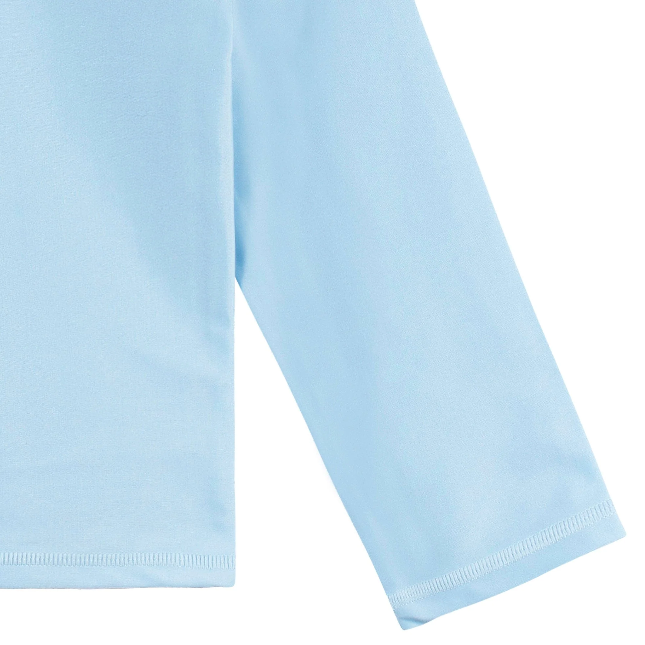 Baby & Toddler Neutral UPF 50+ Light Blue Rash Guard - Image 8