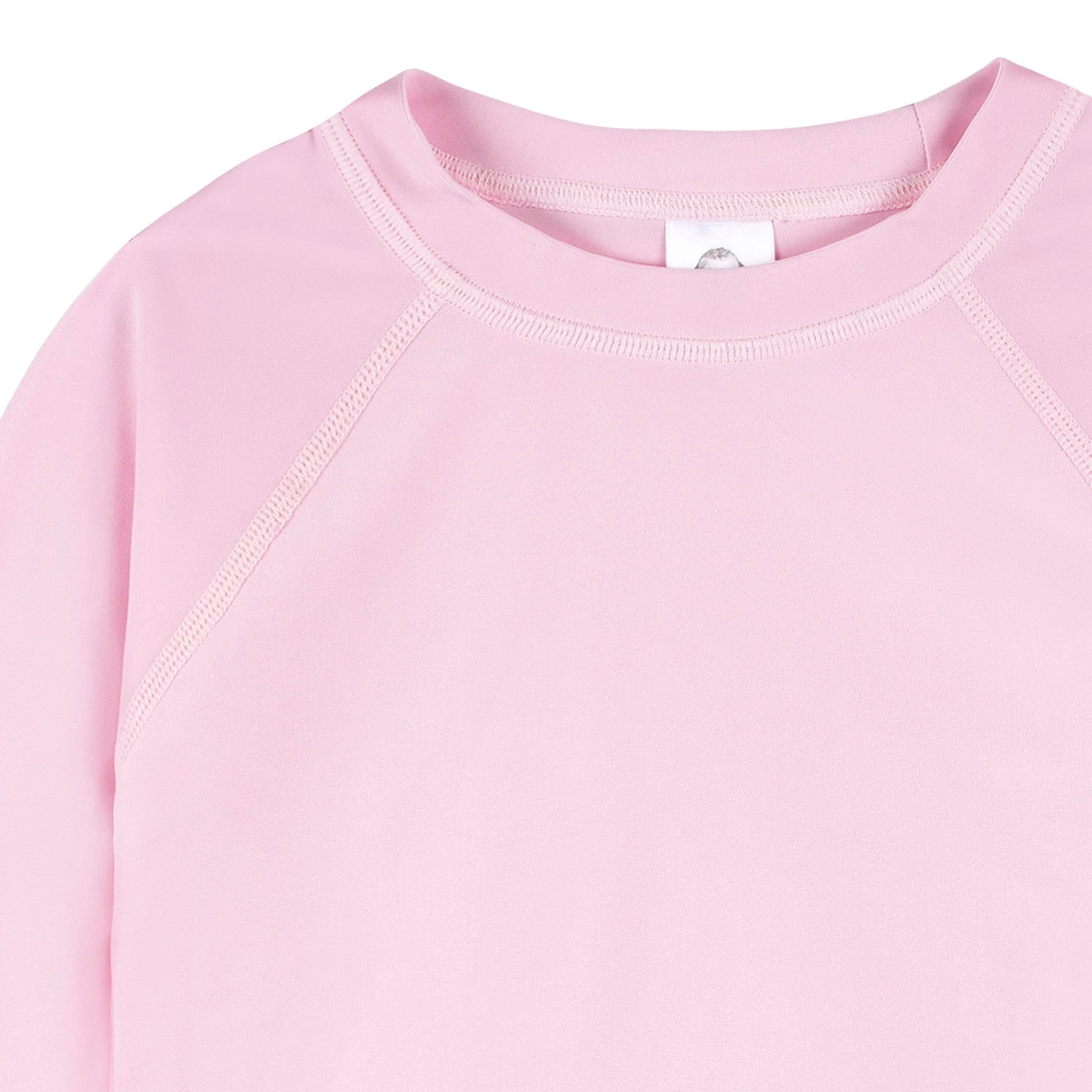 Baby & Toddler Neutral UPF 50+ Light Pink Rash Guard - Image 2