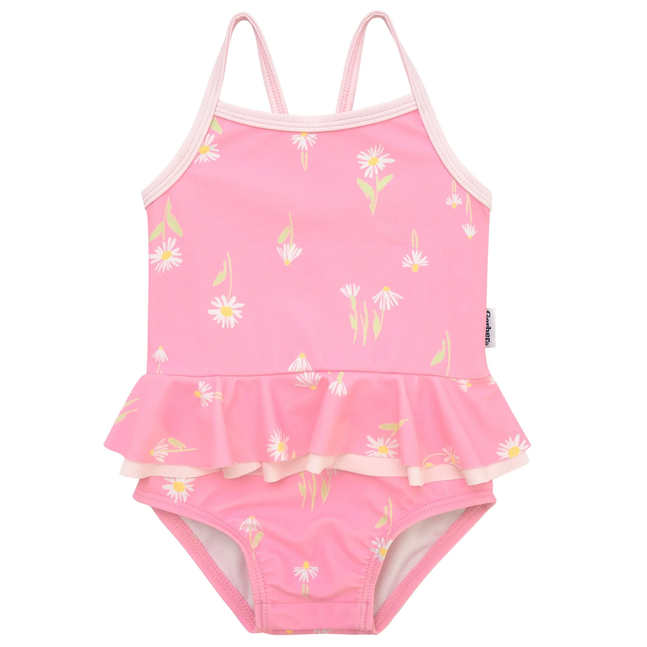 Baby Girls UPF 50+ Daisies One-Piece Swimsuit