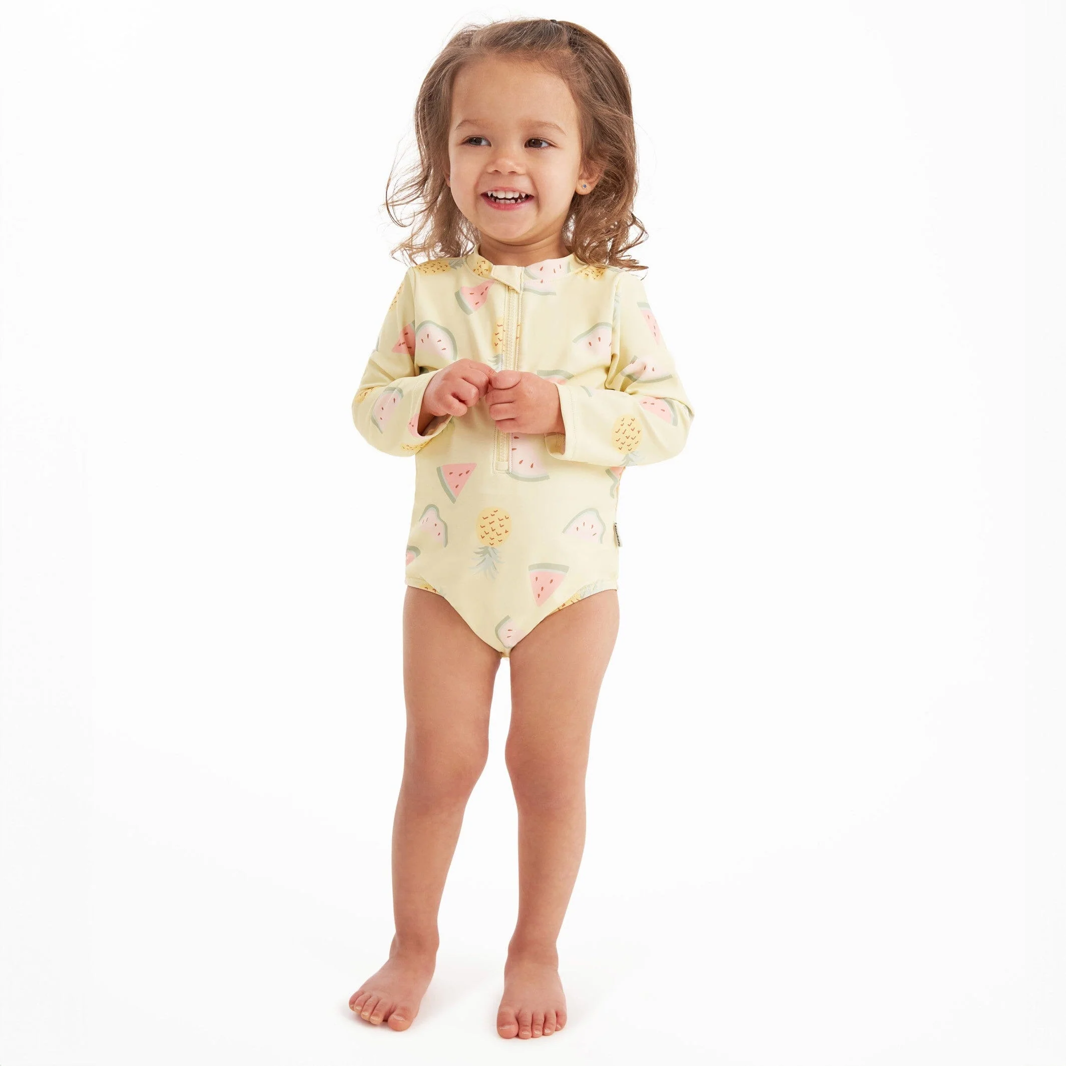 Baby Girls UPF 50+ Fruit Rash Guard - Image 3