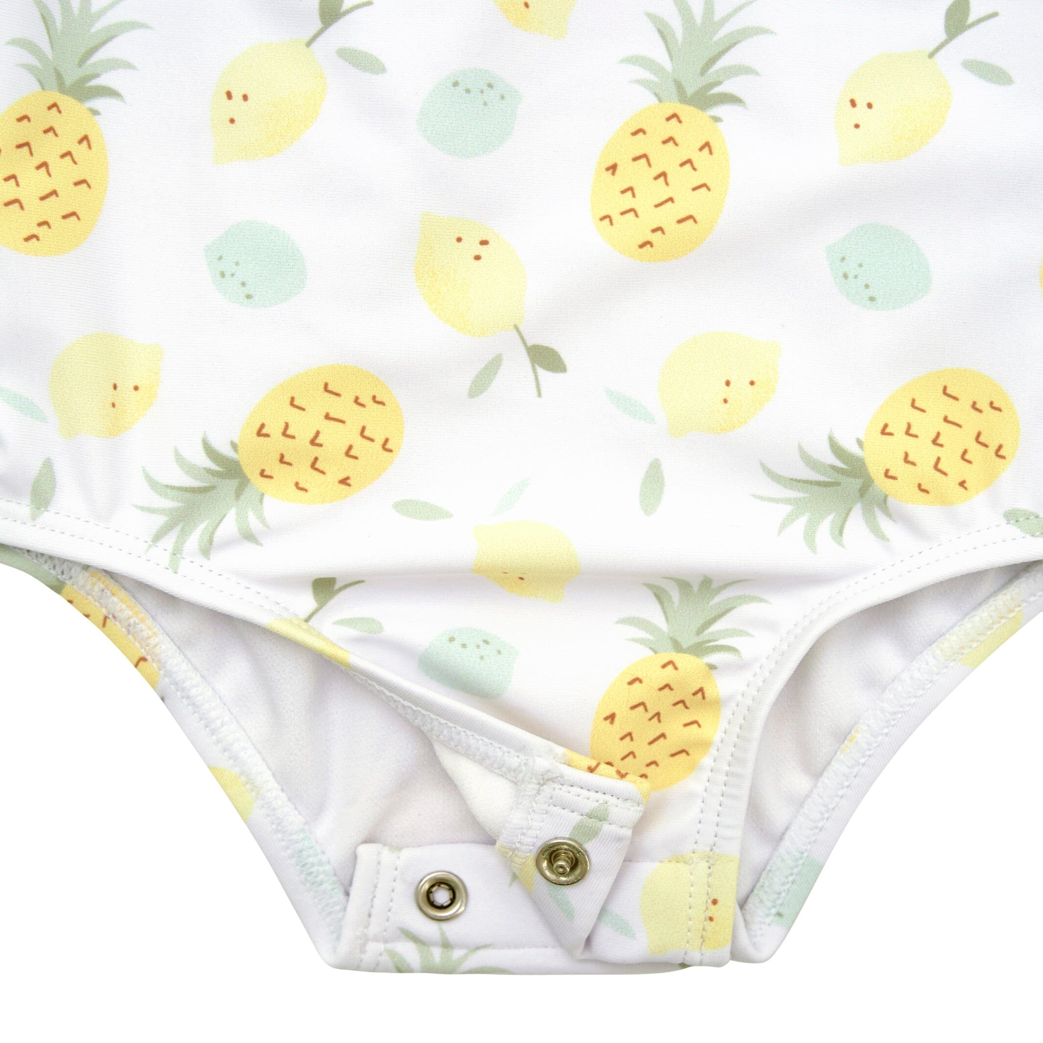 Baby Girls UPF 50+ Pineapples One-Piece Swimsuit - Image 6