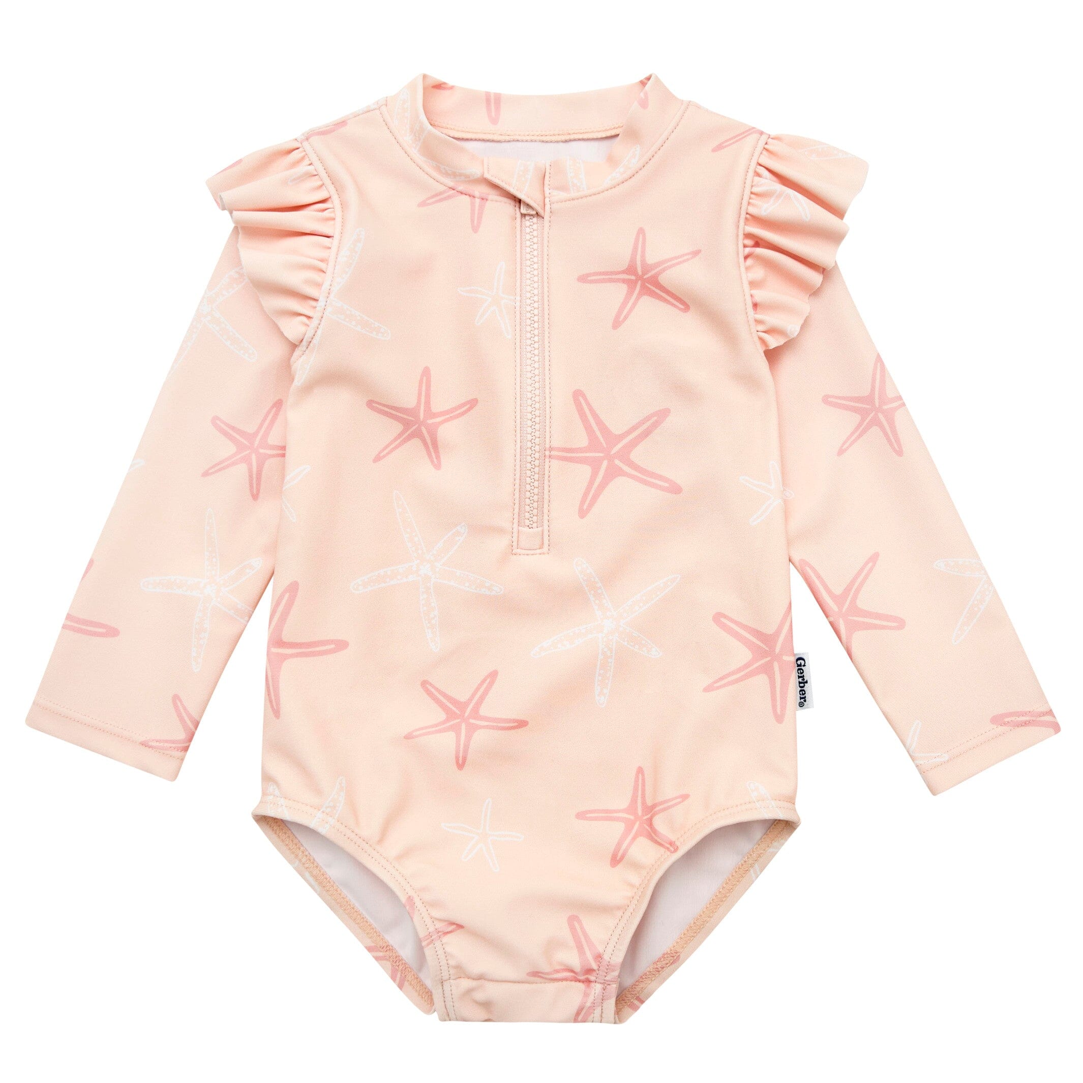 Baby Girls UPF 50+ Starfish Rash Guard