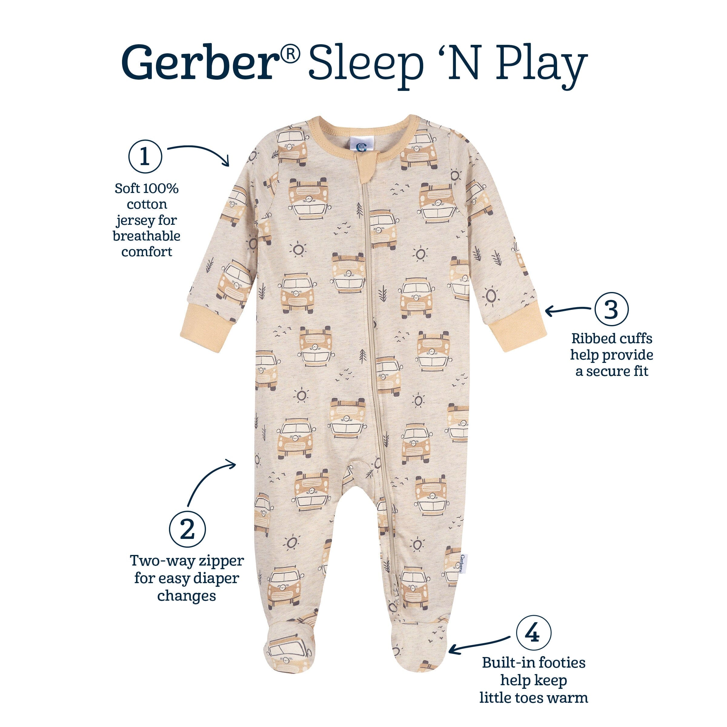 Baby Neutral Road Trip Adventure Sleep 'N Play - Image 6