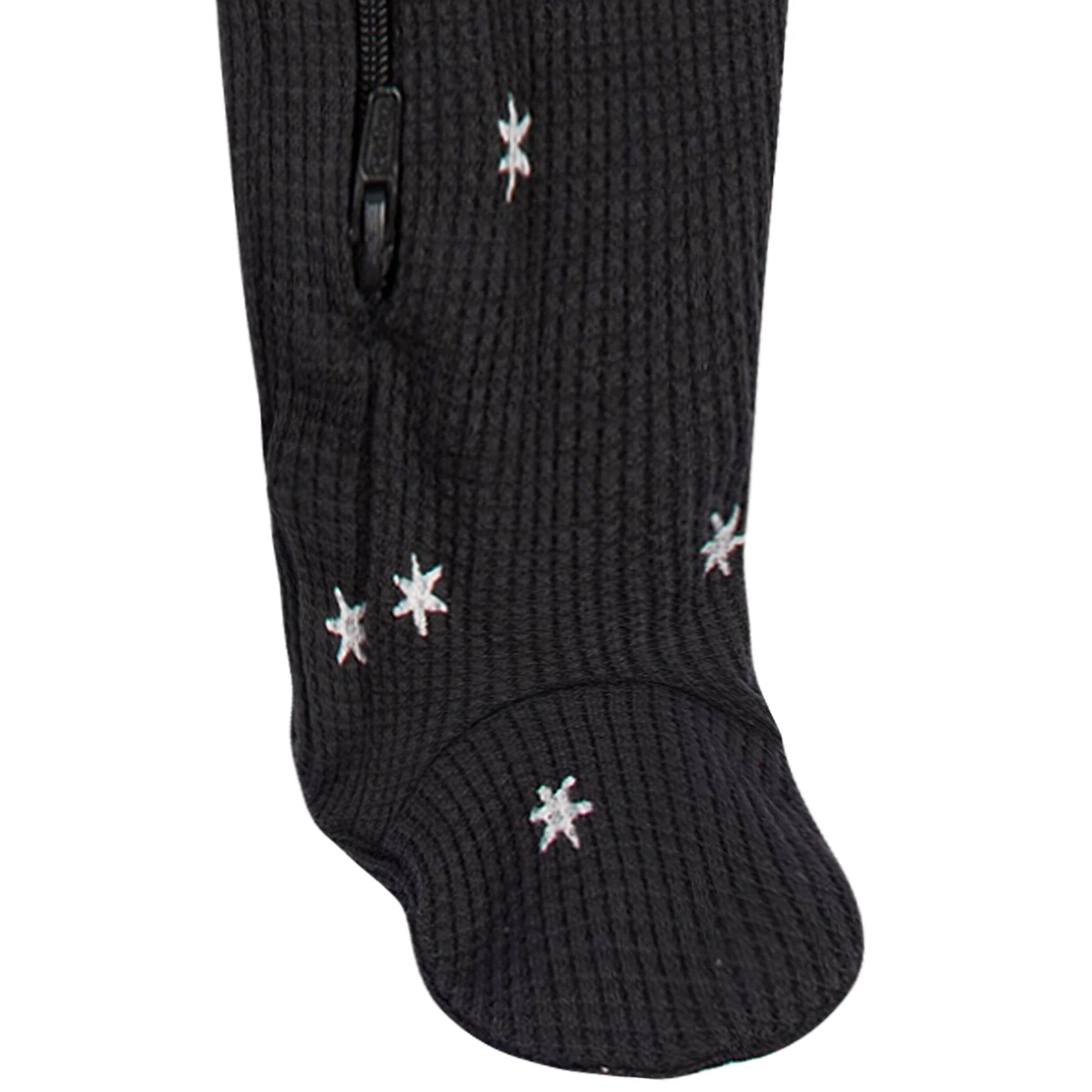 Baby Neutral Starburst Snug Fit Footed Pajamas - Image 6