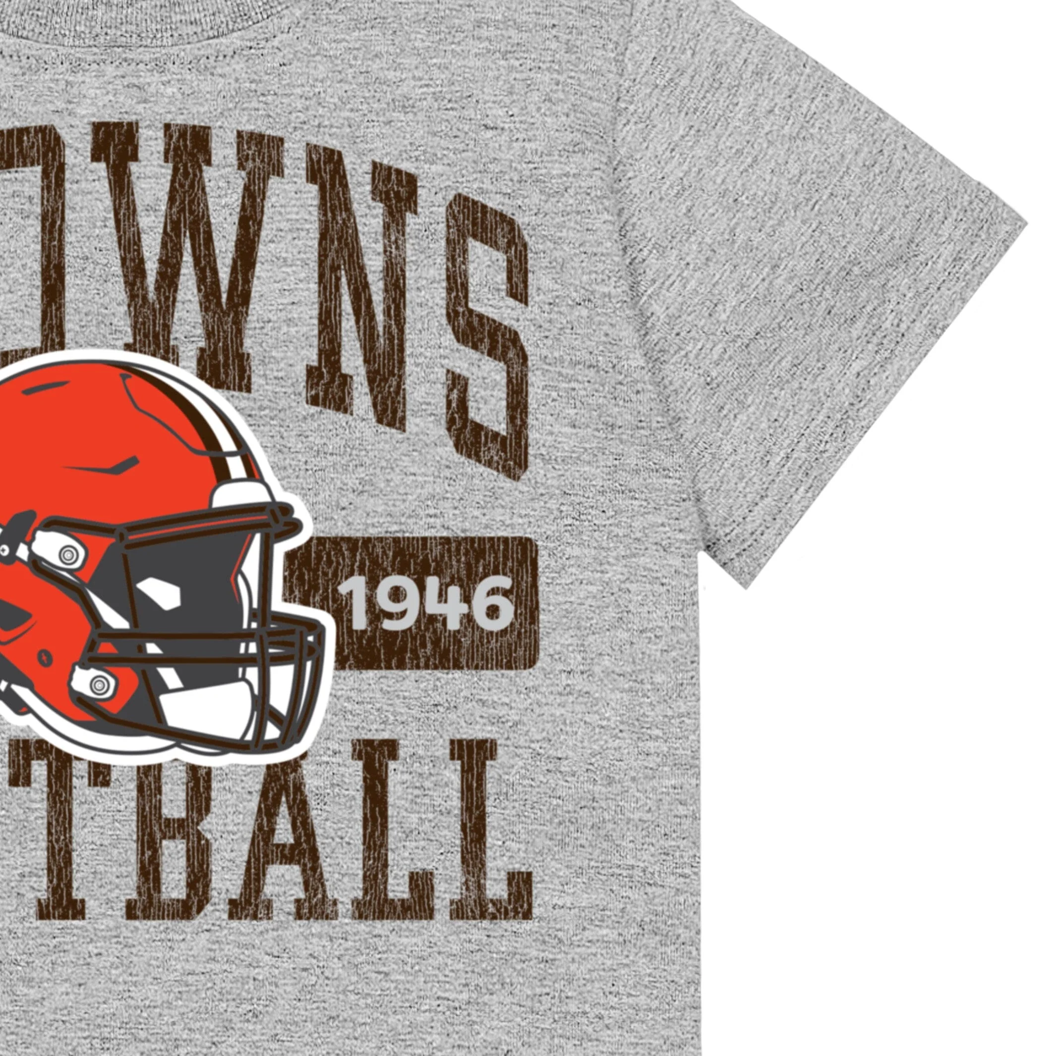 Infant & Toddler Boys Cleveland Browns Short Sleeve Tee Shirt - Image 3