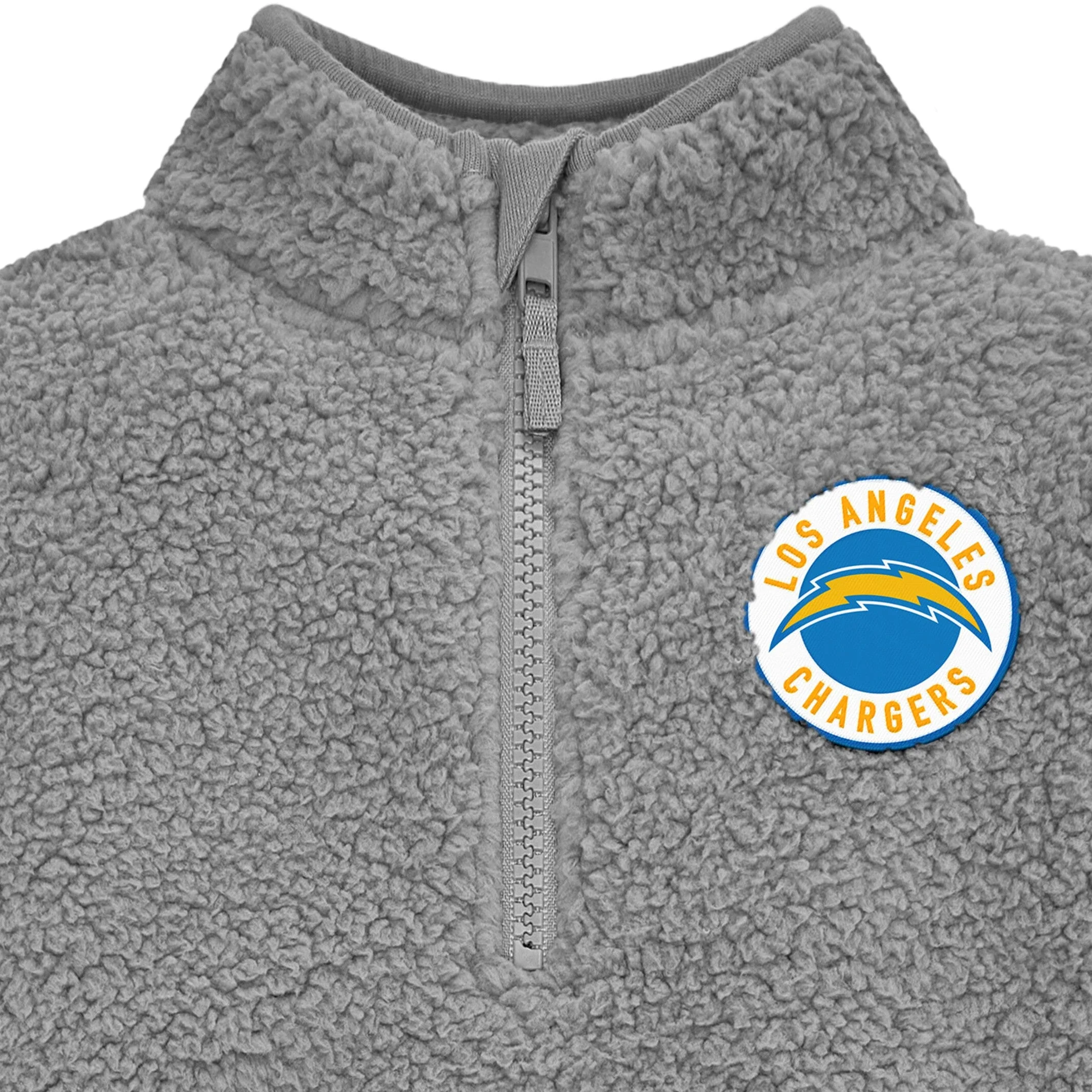 Infant & Toddler Los Angeles Chargers 1/4 Zip Sherpa Top - Image 2