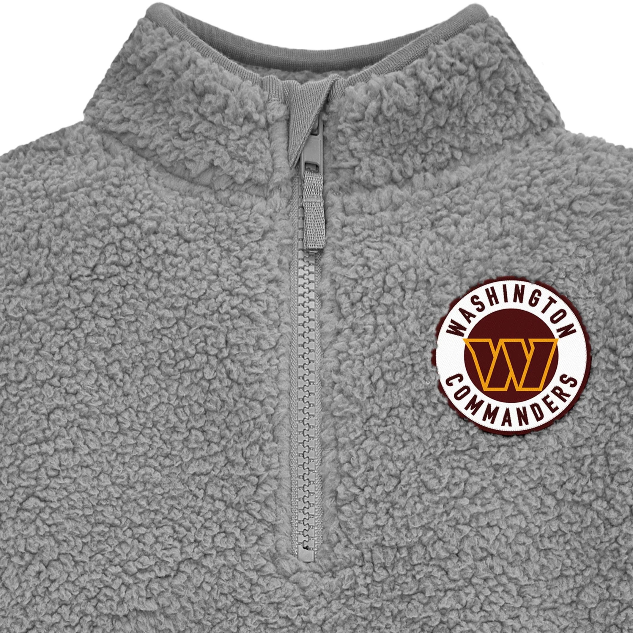 Infant & Toddler Washington Commanders 1/4 Zip Sherpa Top - Image 2