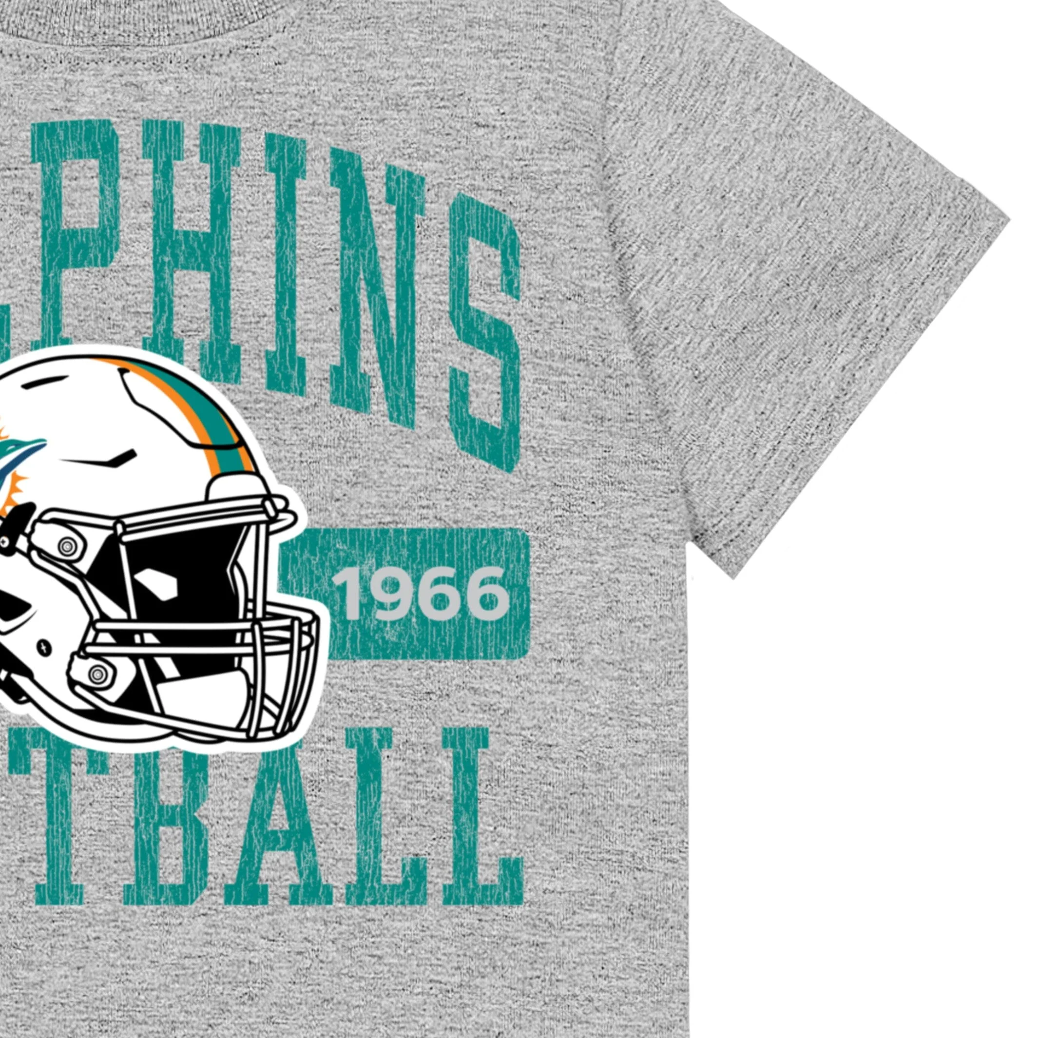 Infant & Toddler Boys Miami Dolphins Short Sleeve Tee Shirt - Image 3
