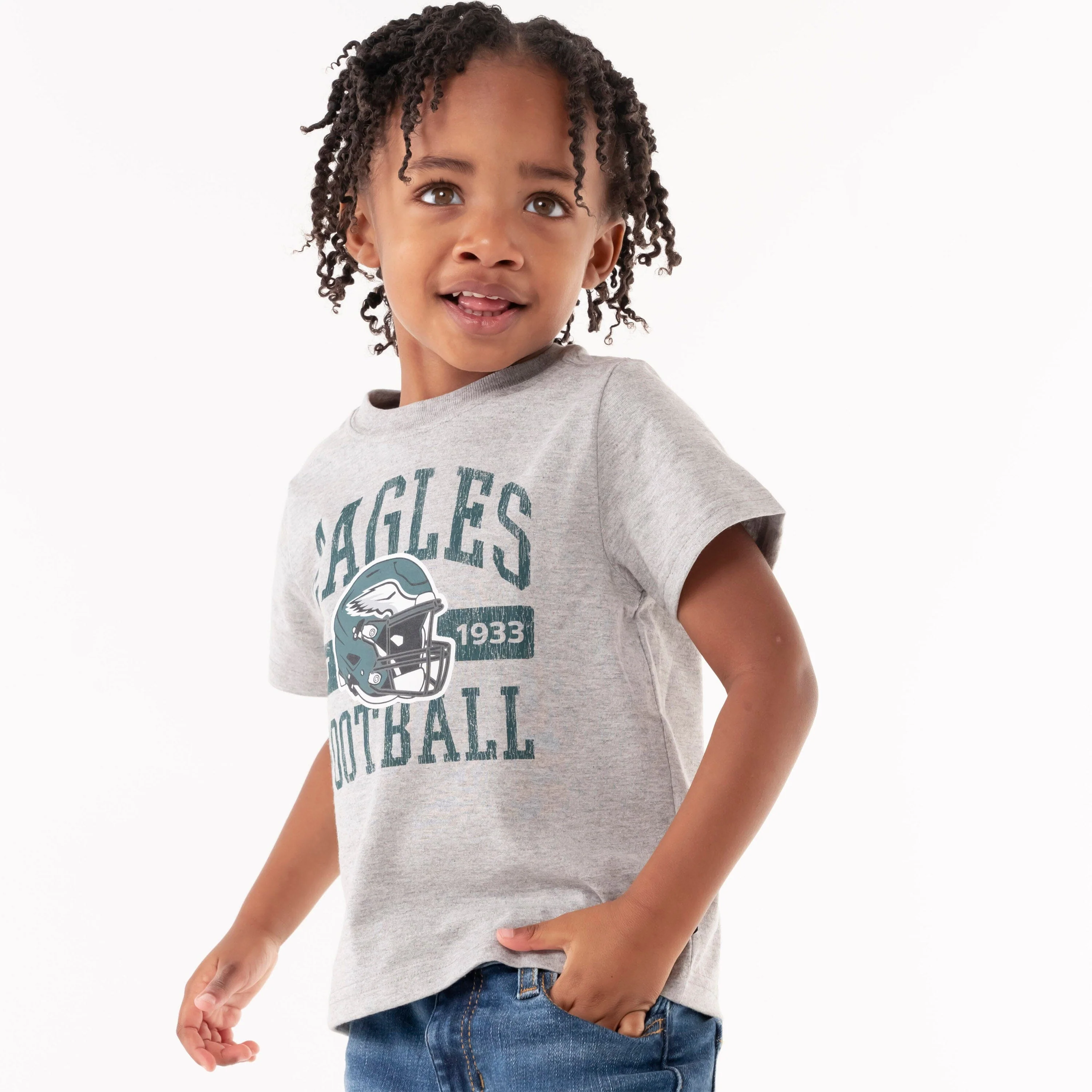 Infant & Toddler Boys Philadelphia Eagles Short Sleeve Tee Shirt - Image 2