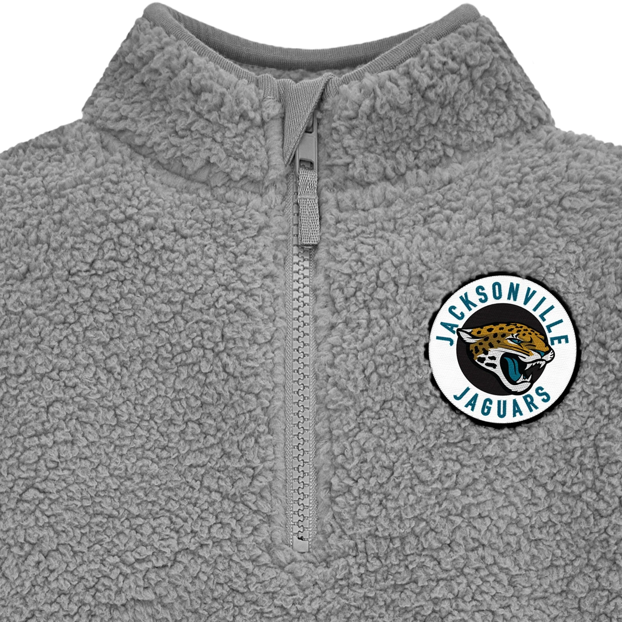 Infant & Toddler Jacksonville Jaguars 1/4 Zip Sherpa Top - Image 2