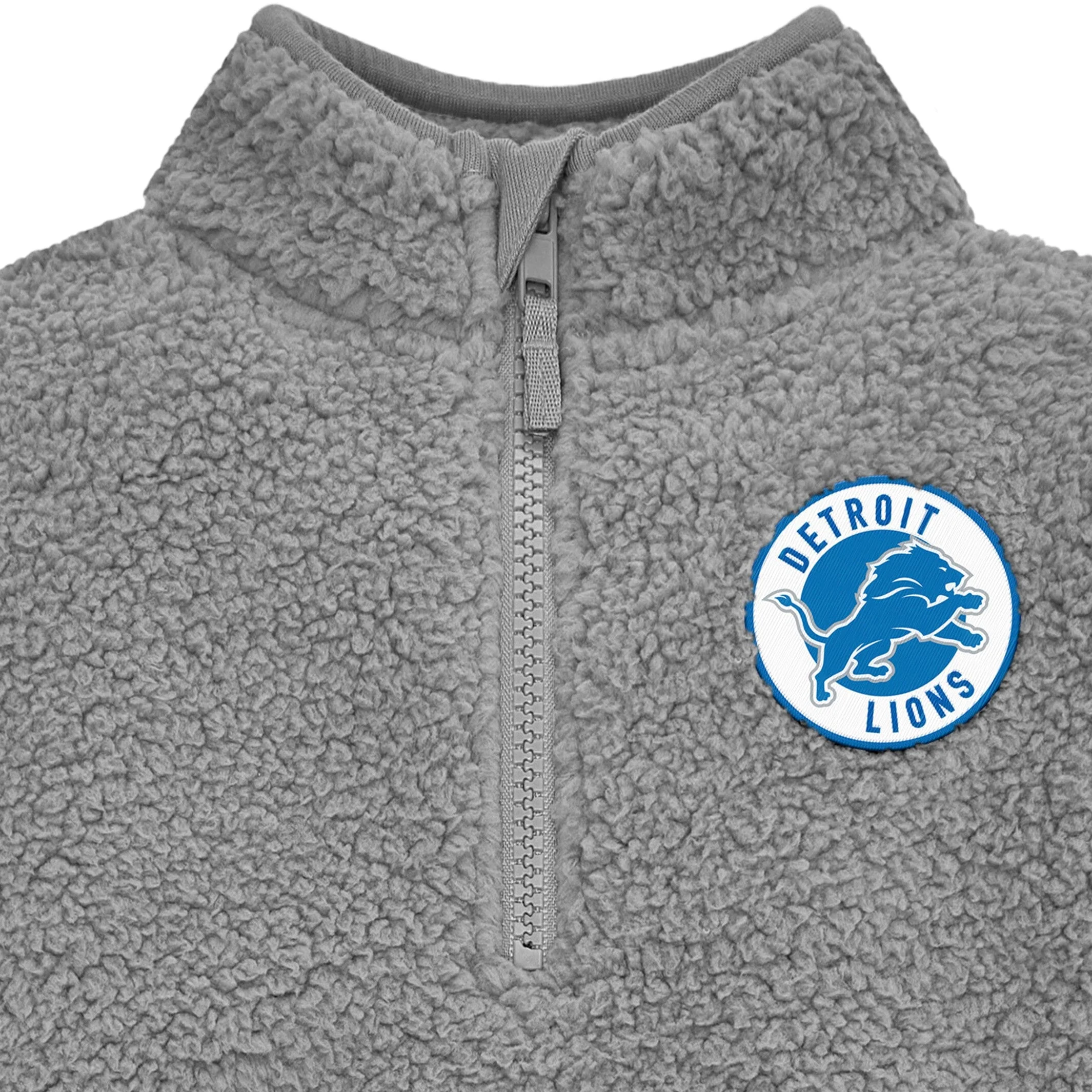 Infant & Toddler Detroit Lions 1/4 Zip Sherpa Top - Image 2