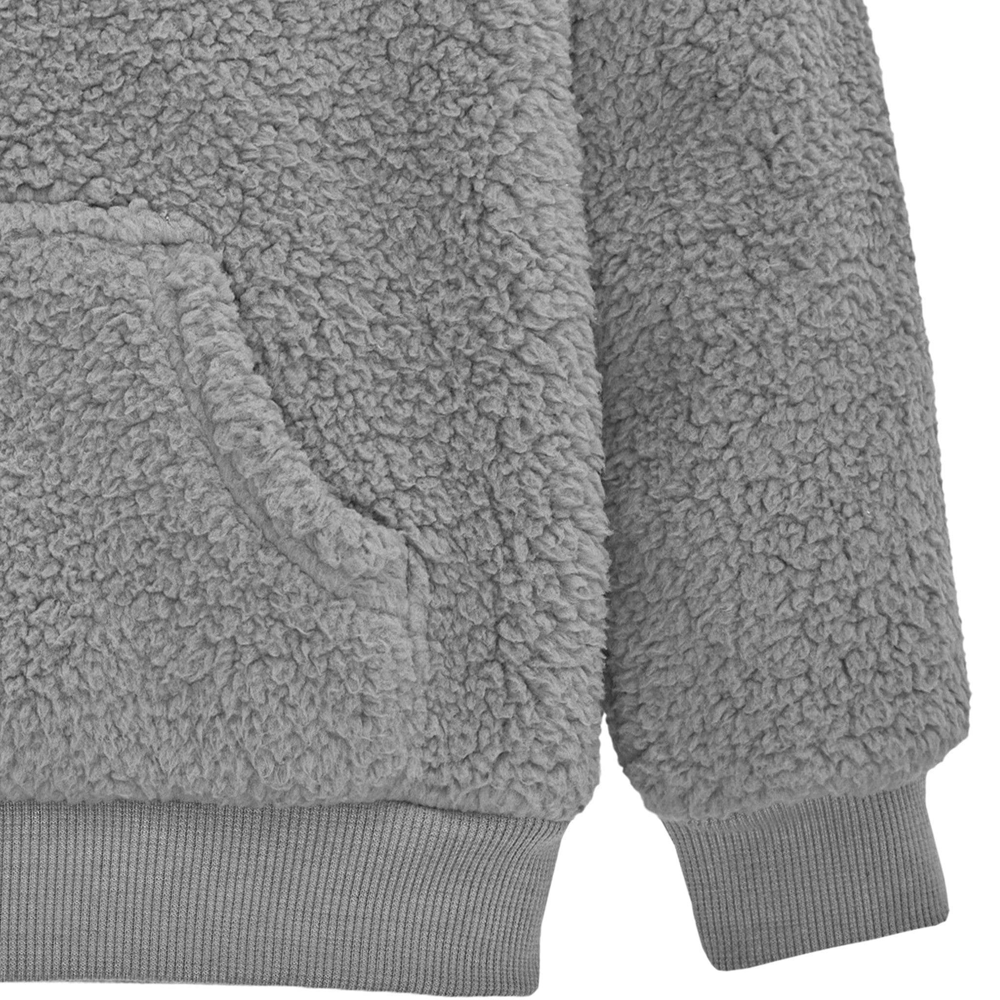Infant & Toddler Carolina Panthers 1/4 Zip Sherpa Top - Image 3
