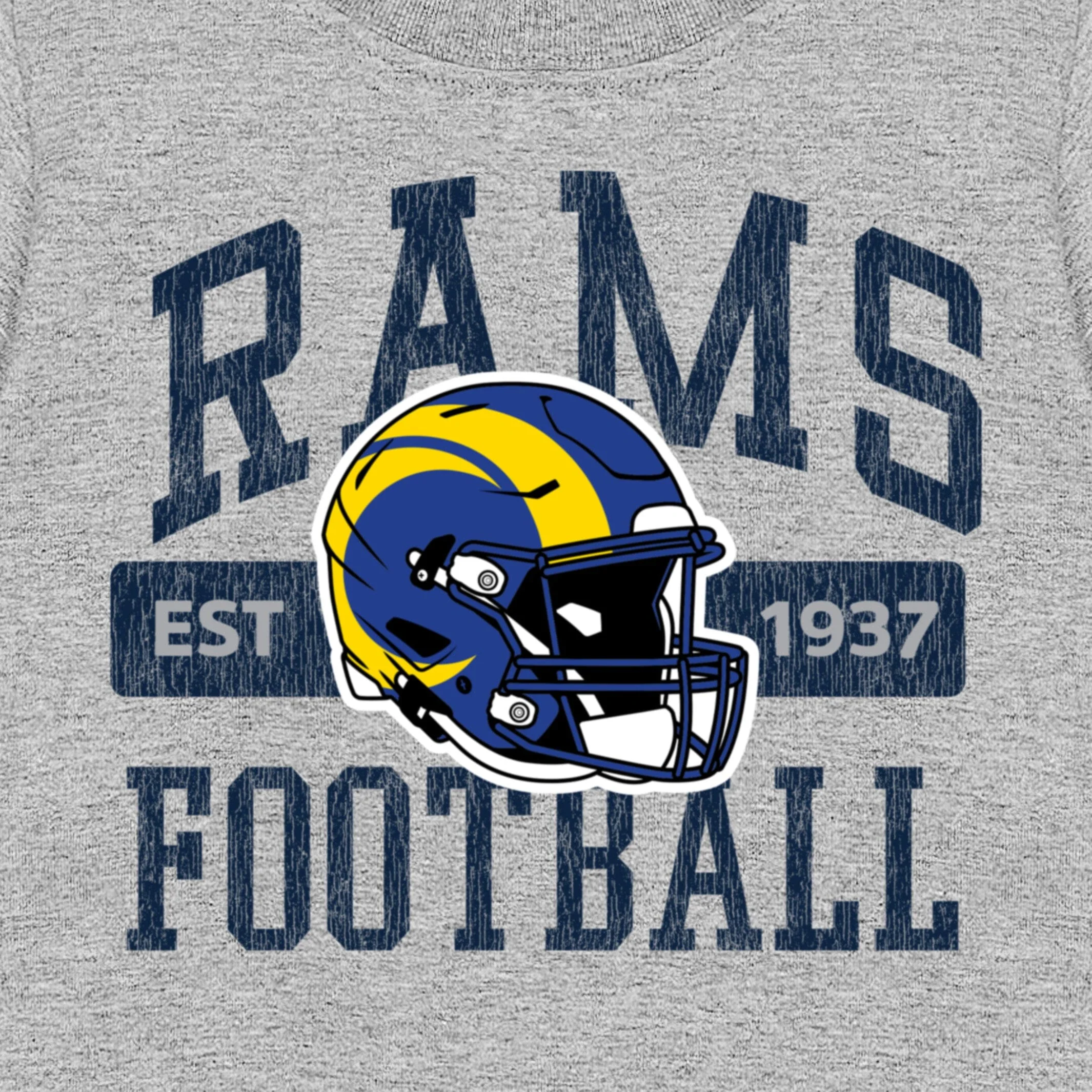Infant & Toddler Boys Los Angeles Rams Short Sleeve Tee Shirt - Image 2