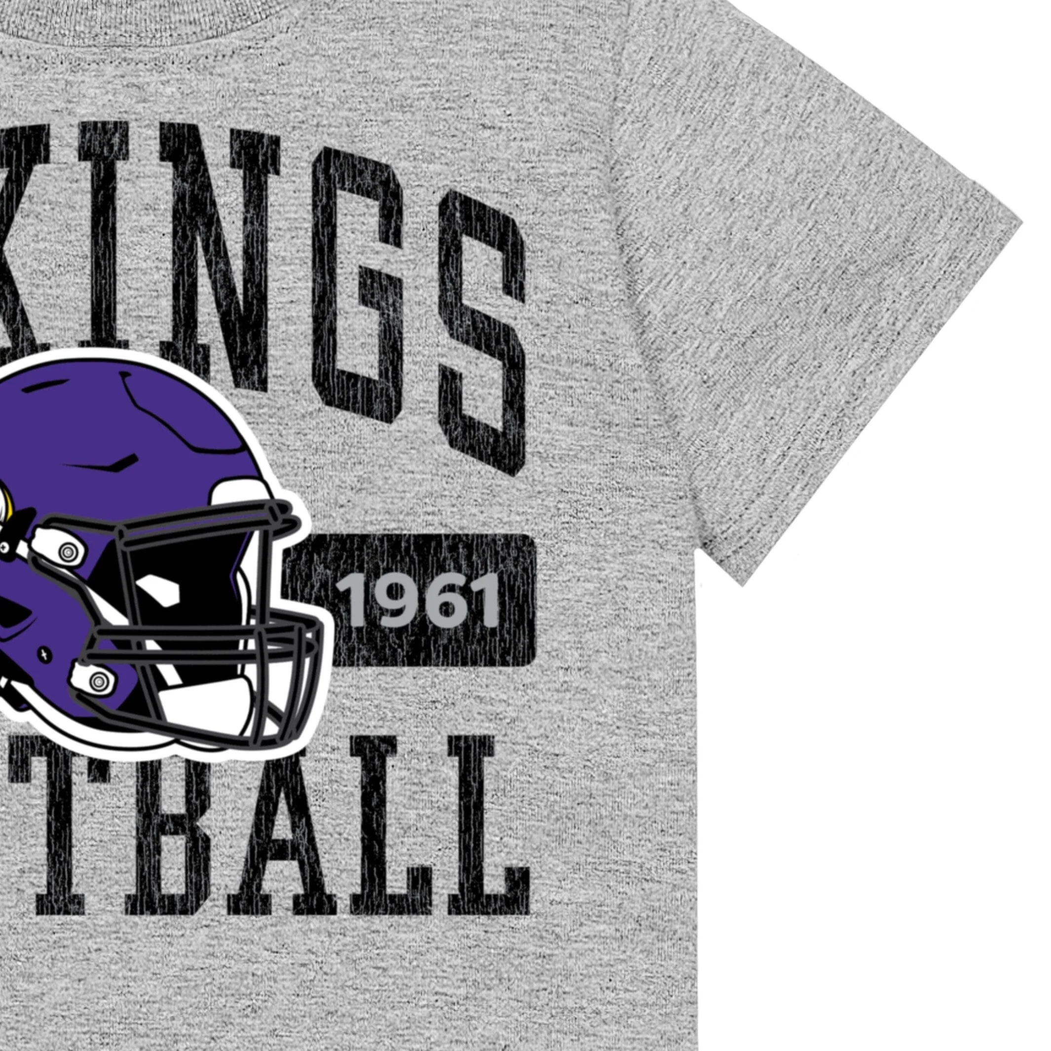 Infant & Toddler Boys Minnesota Vikings Short Sleeve Tee Shirt - Image 3