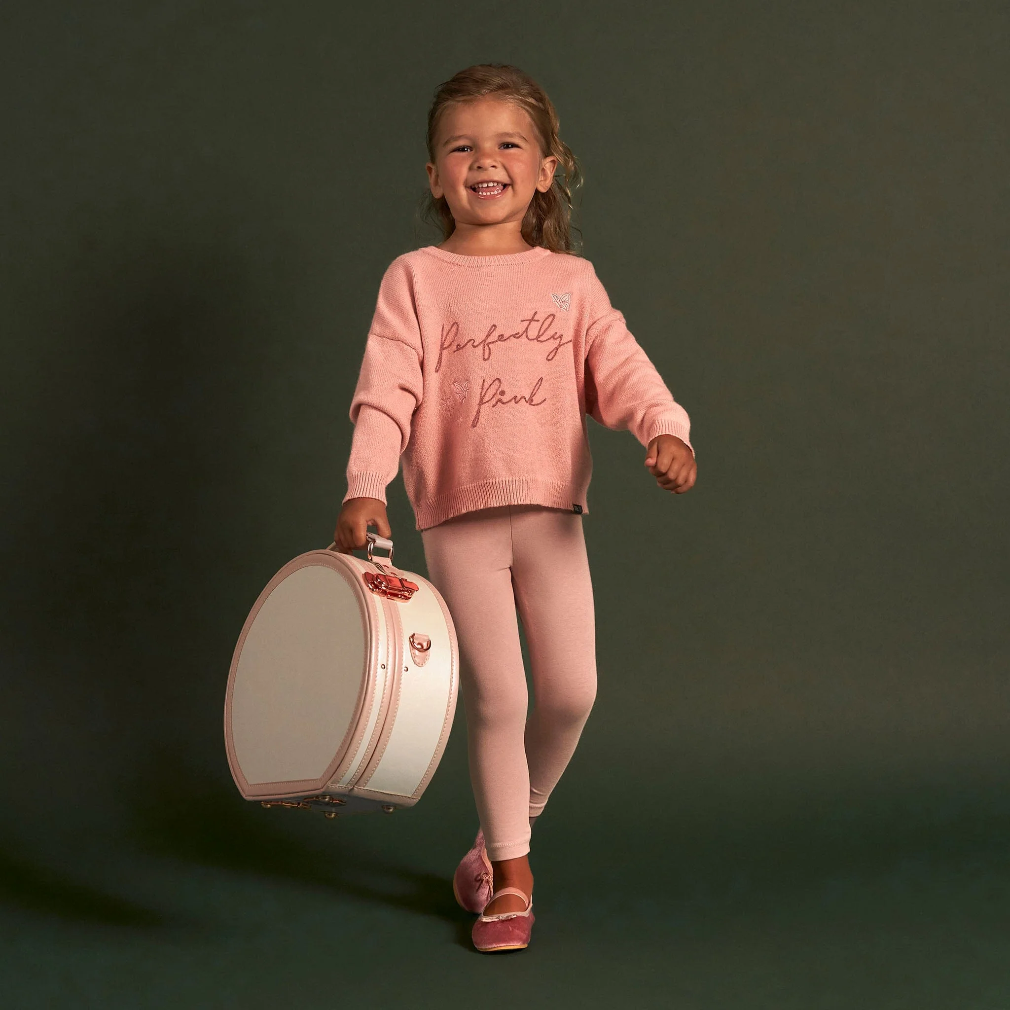 Infant & Toddler Girls Perfectly Pink Wicked Viscose Sweater - Image 3