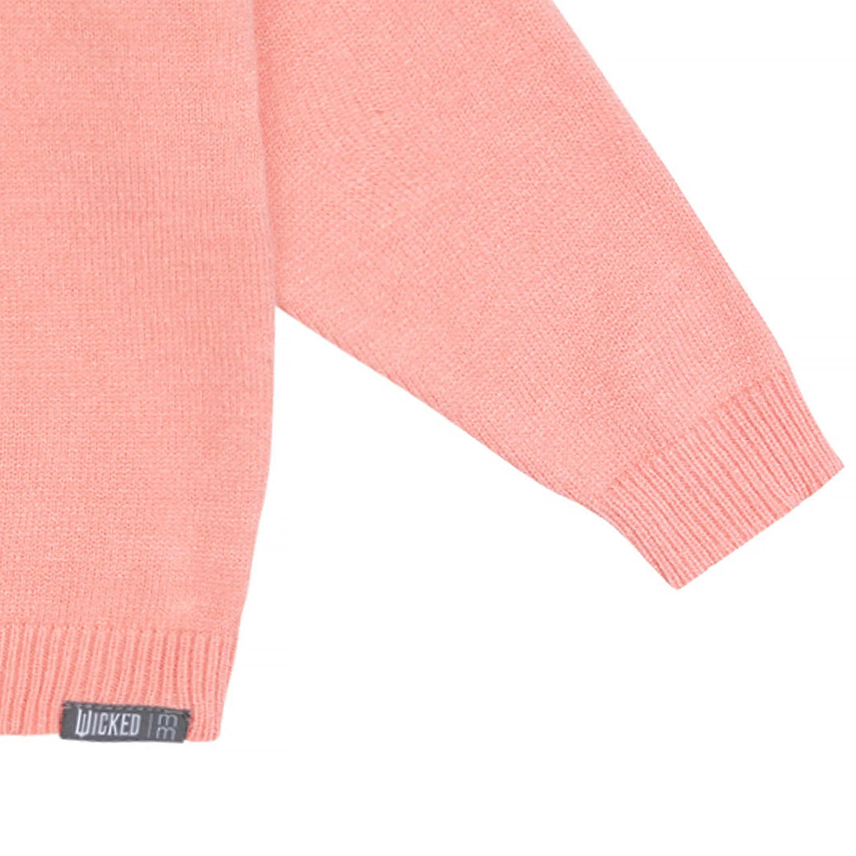 Infant & Toddler Girls Perfectly Pink Wicked Viscose Sweater - Image 5