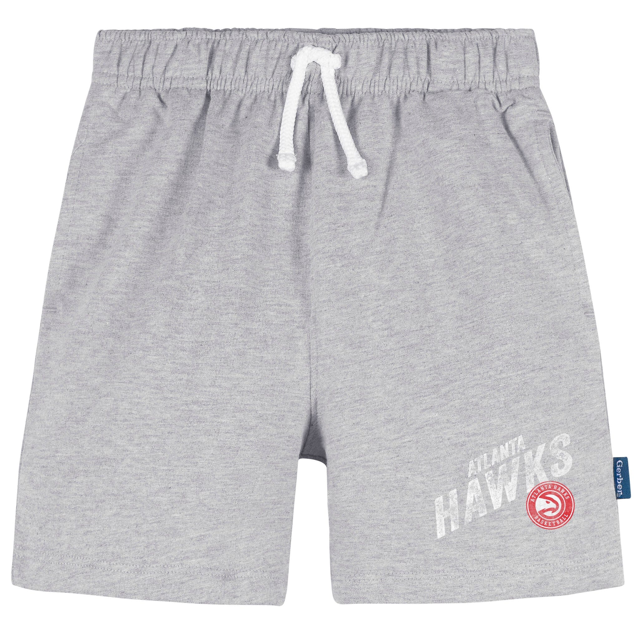 Infant & Toddler Neutral Gray Atlanta Hawks Shorts