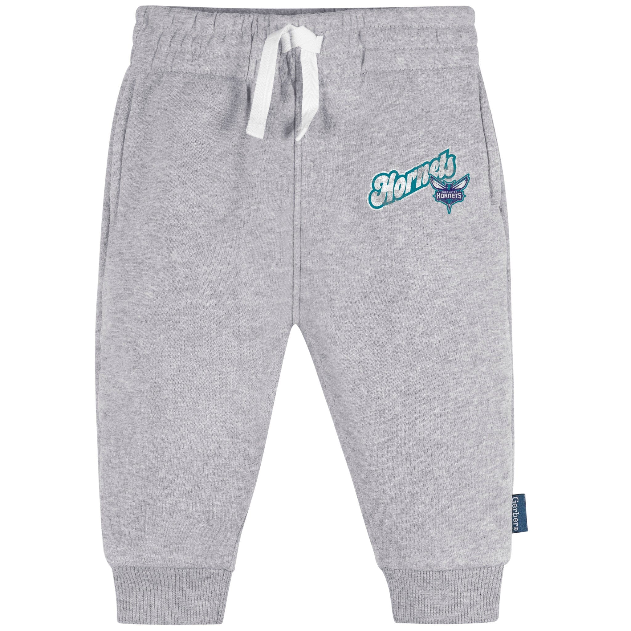 Infant & Toddler Neutral Gray Charlotte Hornets Jogger Pants