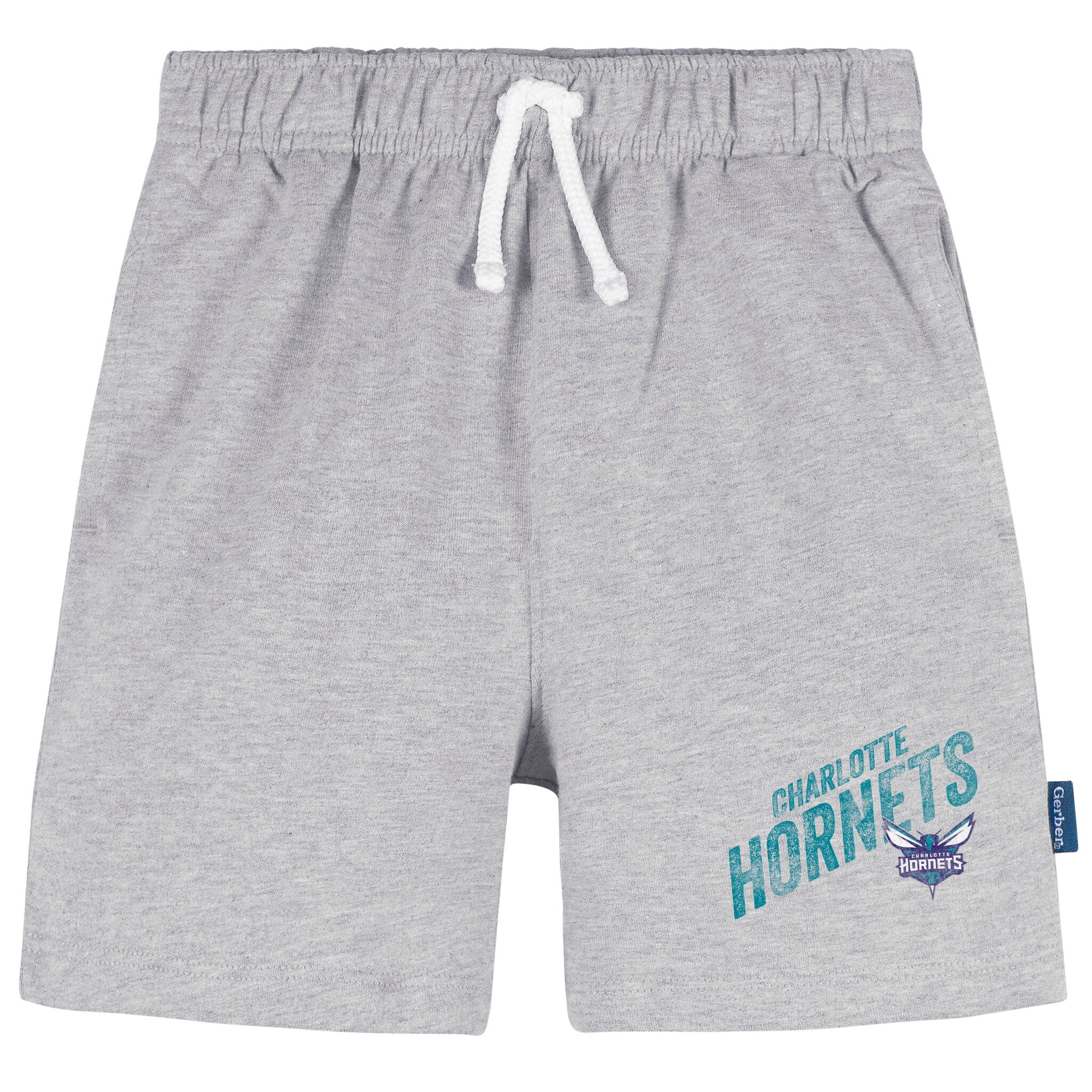 Infant & Toddler Neutral Gray Charlotte Hornets Shorts