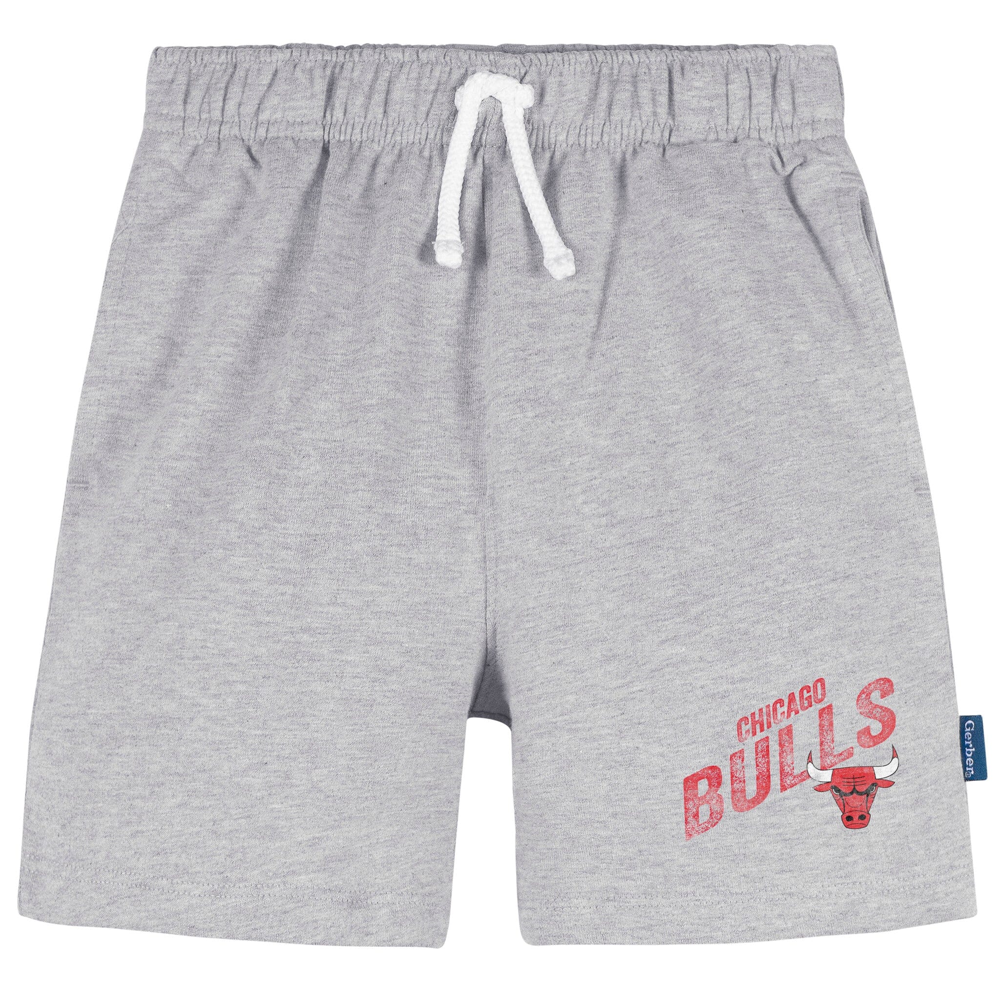 Infant & Toddler Neutral Gray Chicago Bulls Shorts