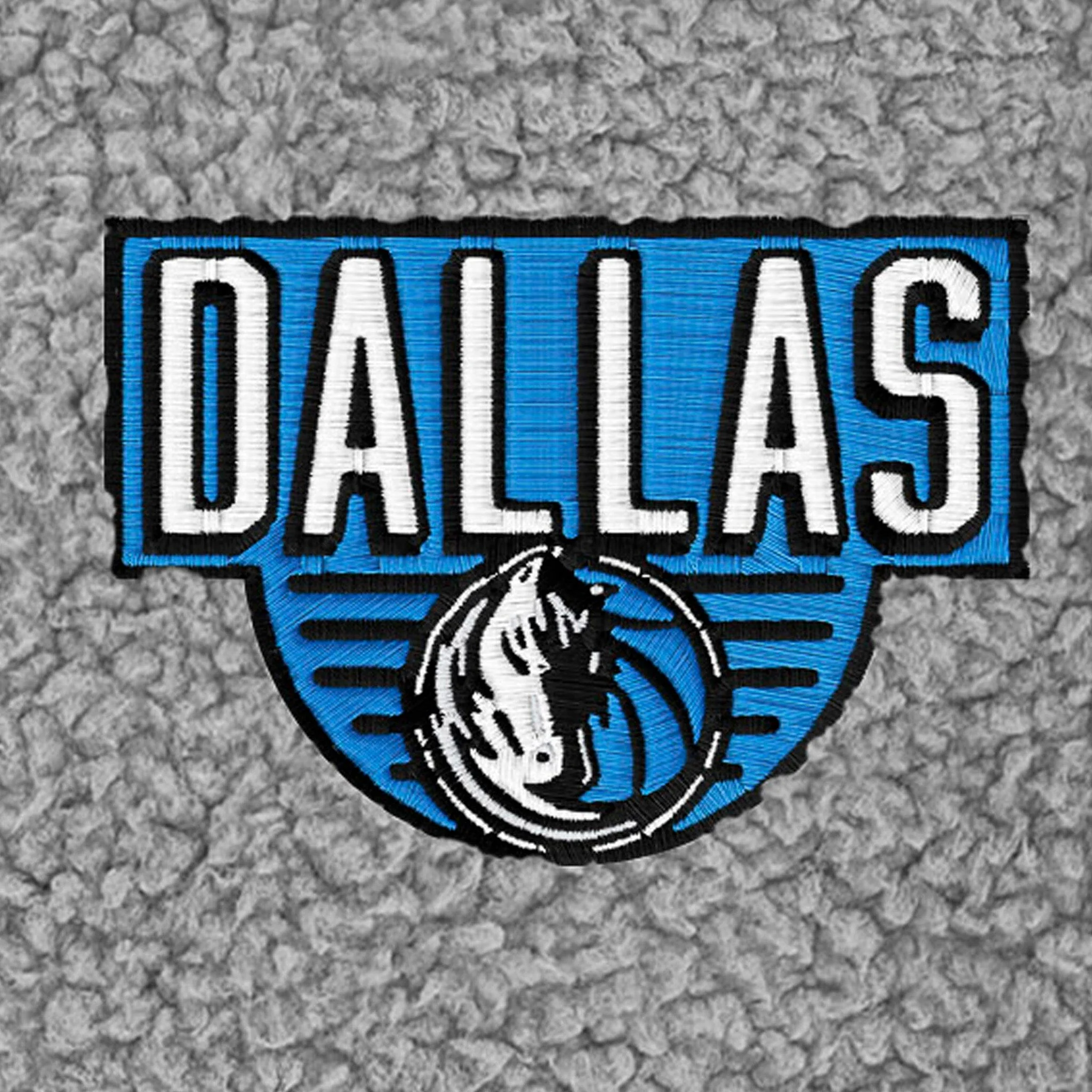 Infant & Toddler Neutral Gray Dallas Mavericks Quarter-Zip Pullover - Image 3