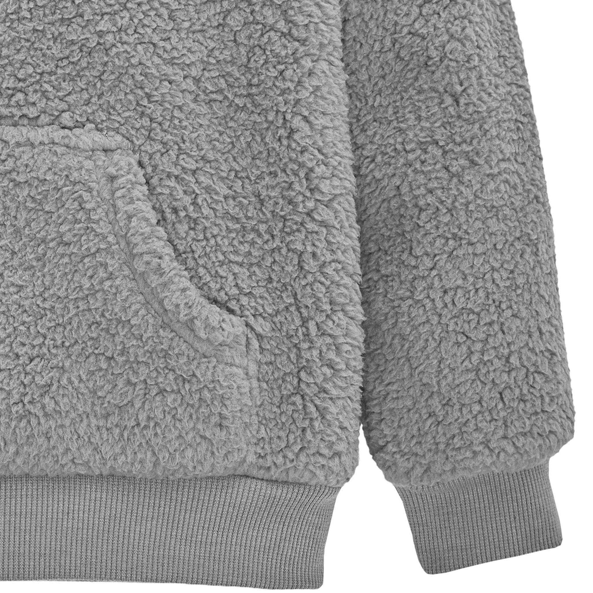 Infant & Toddler Neutral Gray Memphis Grizzlies Quarter-Zip Pullover - Image 4