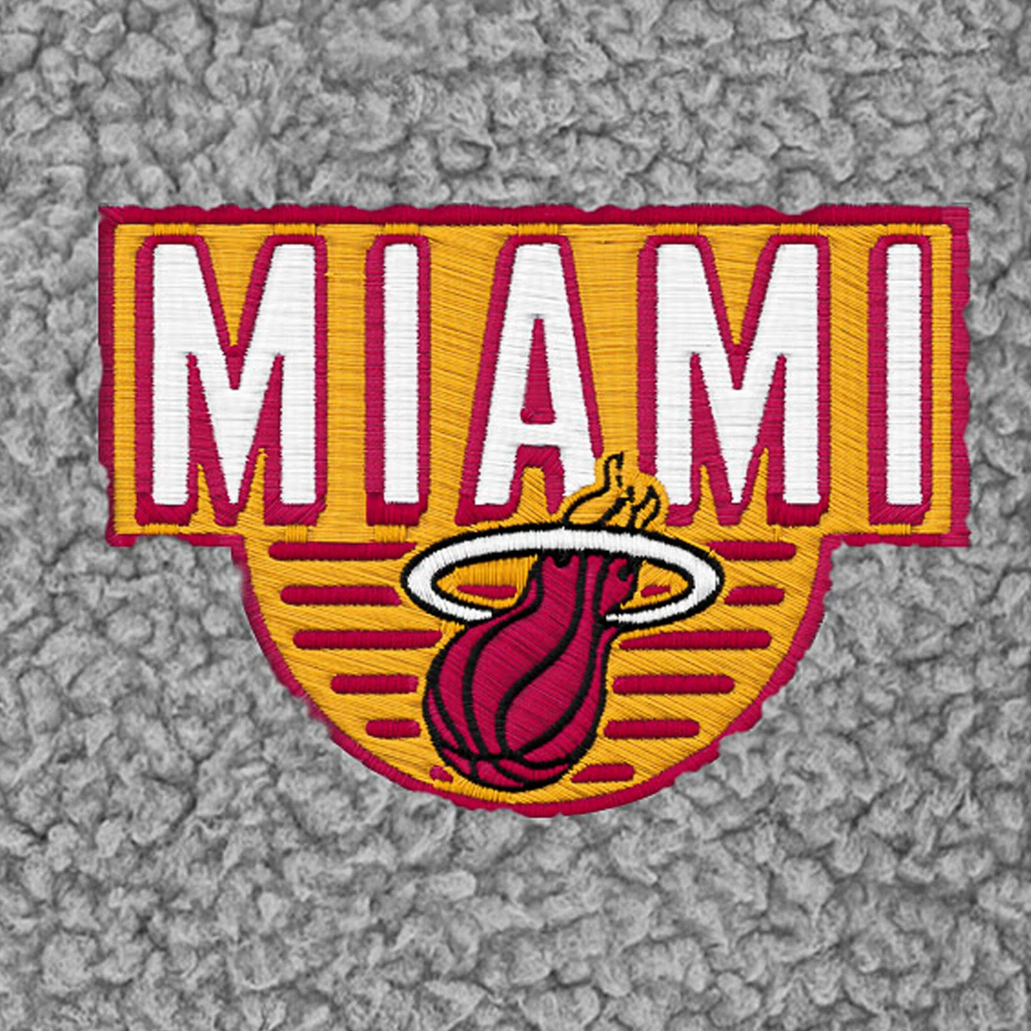 Infant & Toddler Neutral Gray Miami Heat Quarter-Zip Pullover - Image 3