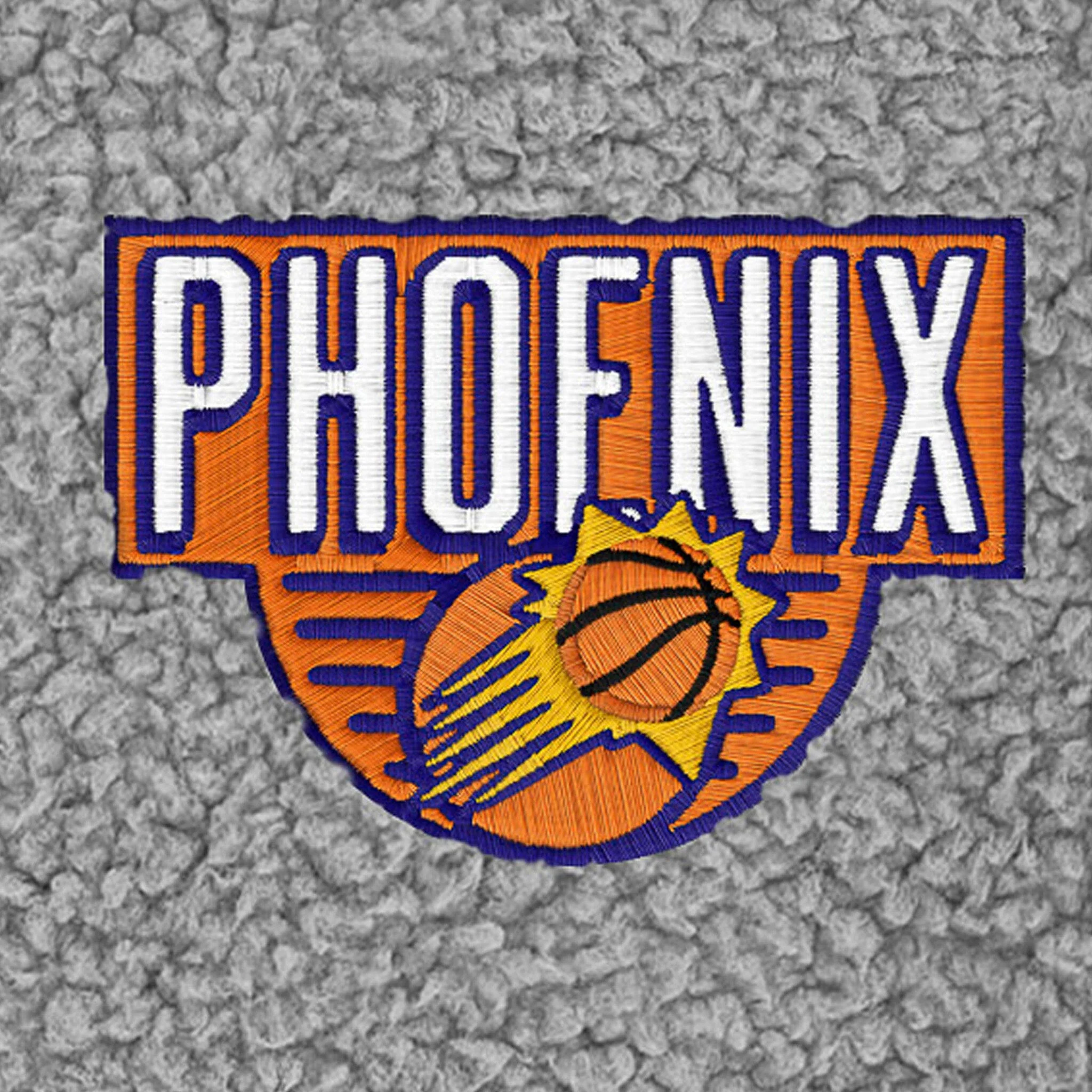 Infant & Toddler Neutral Gray Phoenix Suns Quarter-Zip Pullover - Image 3