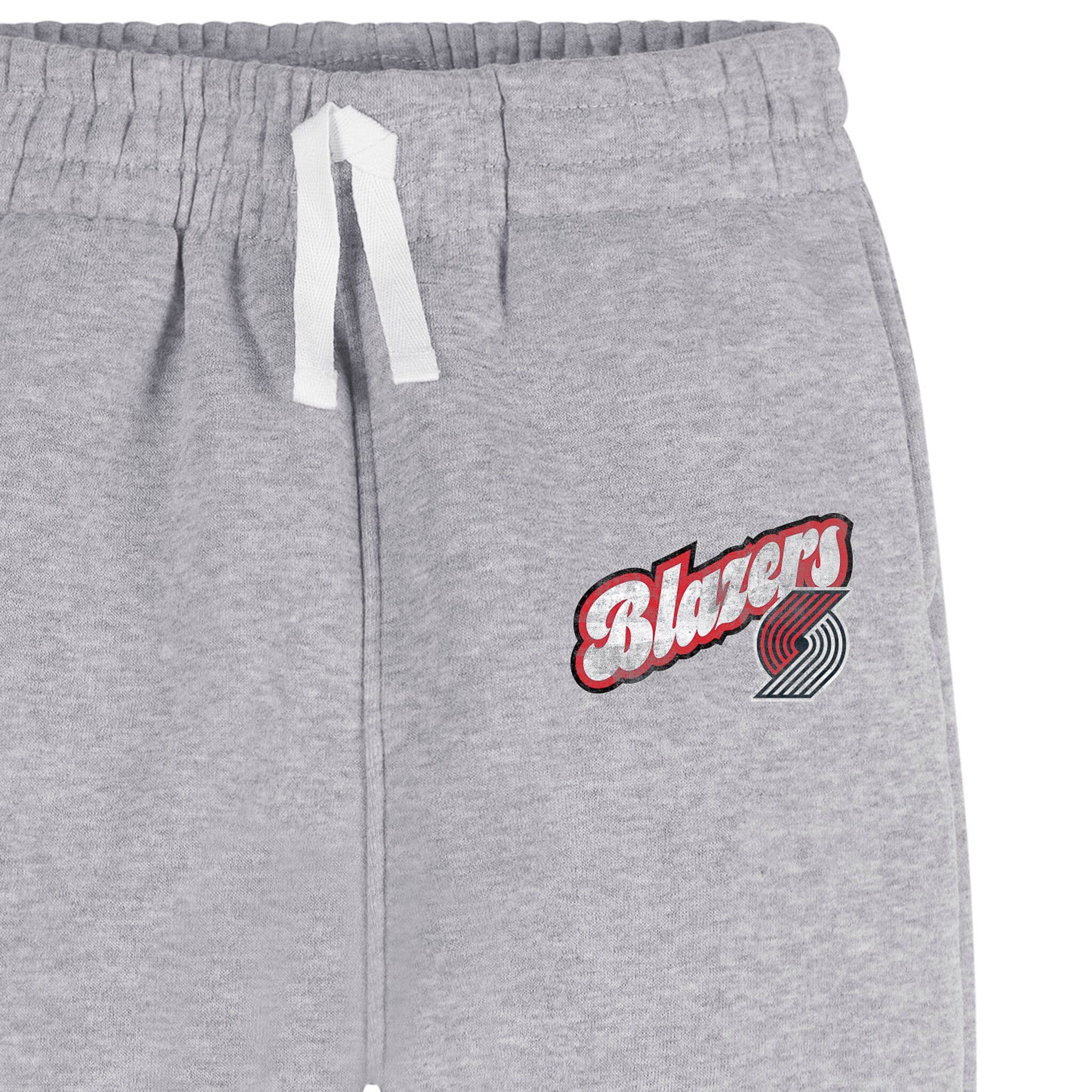 Infant & Toddler Neutral Gray Portland Trail Blazers Jogger Pants - Image 4