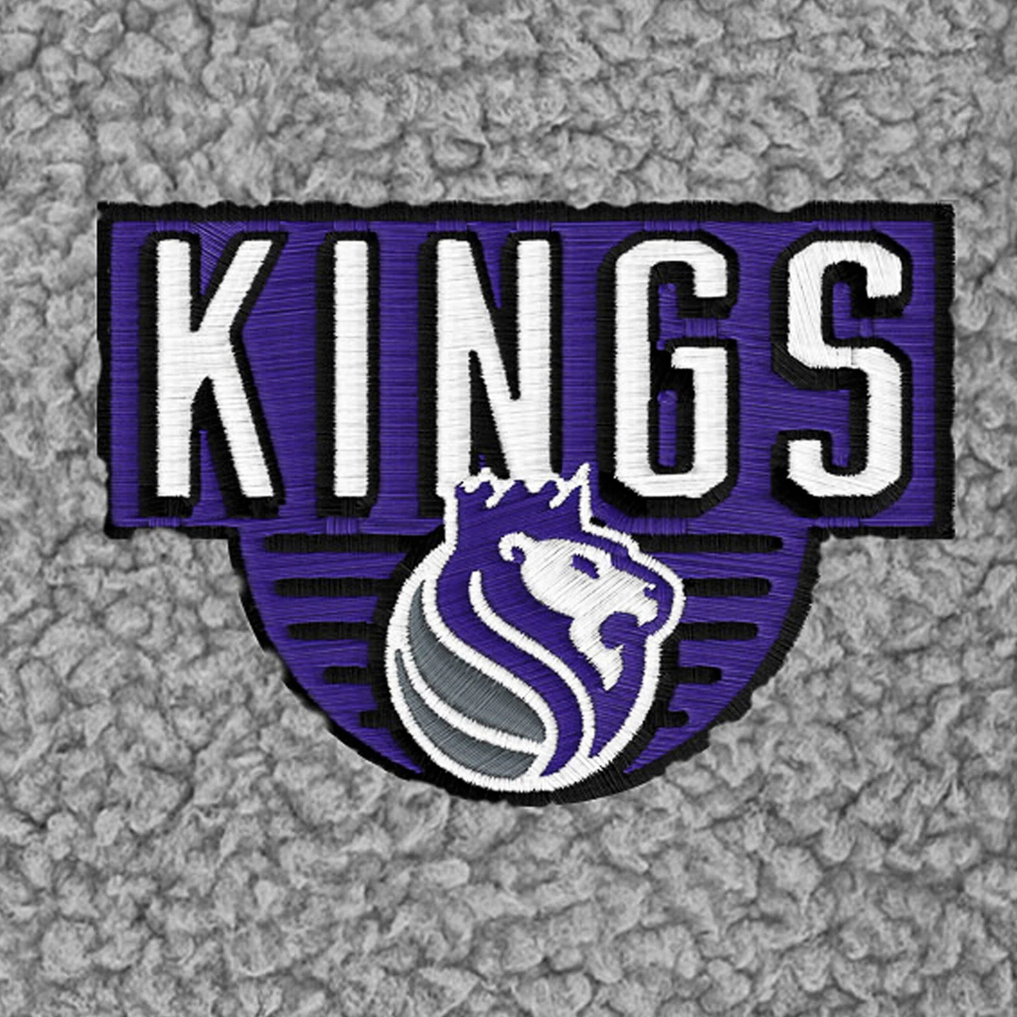Infant & Toddler Neutral Gray Sacramento Kings Quarter-Zip Pullover - Image 3