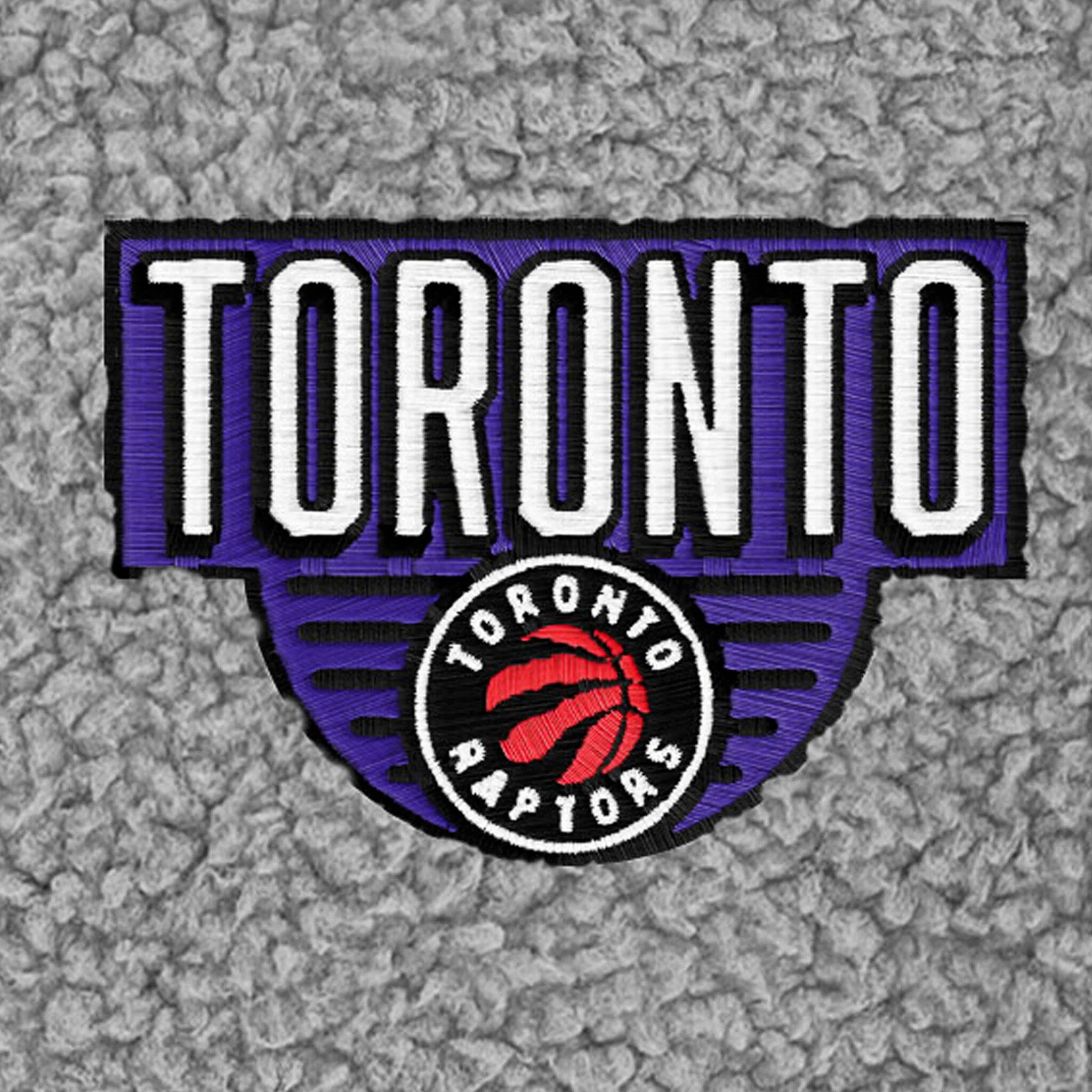 Infant & Toddler Neutral Gray Toronto Raptors Quarter-Zip Pullover - Image 3