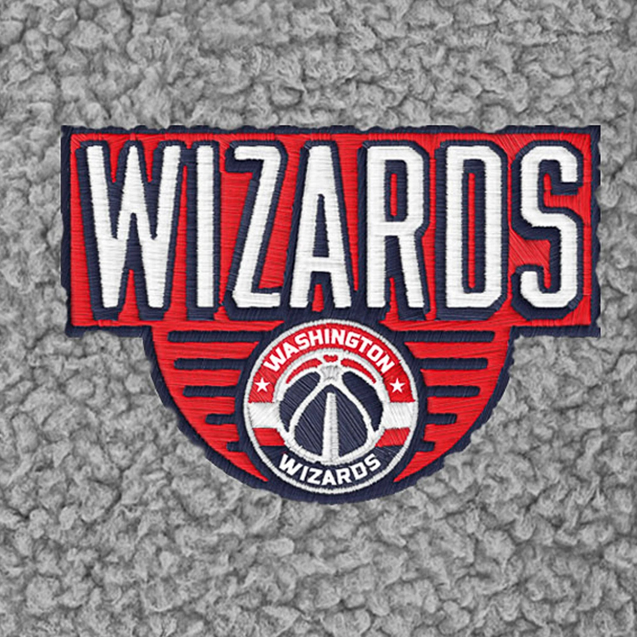 Infant & Toddler Neutral Gray Washington Wizards Quarter-Zip Pullover - Image 3