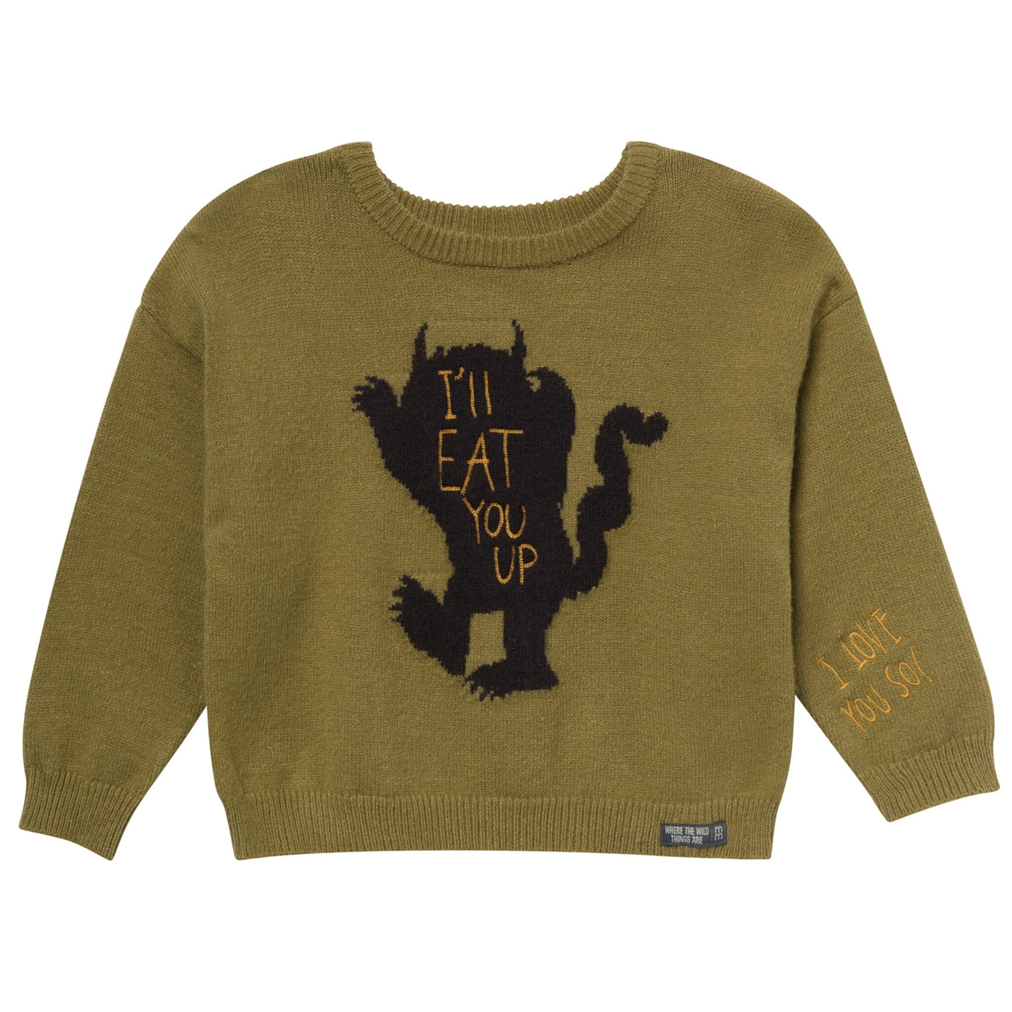 Infant & Toddler Neutral I'll Eat You Up Where The Wild Things Are Sweater