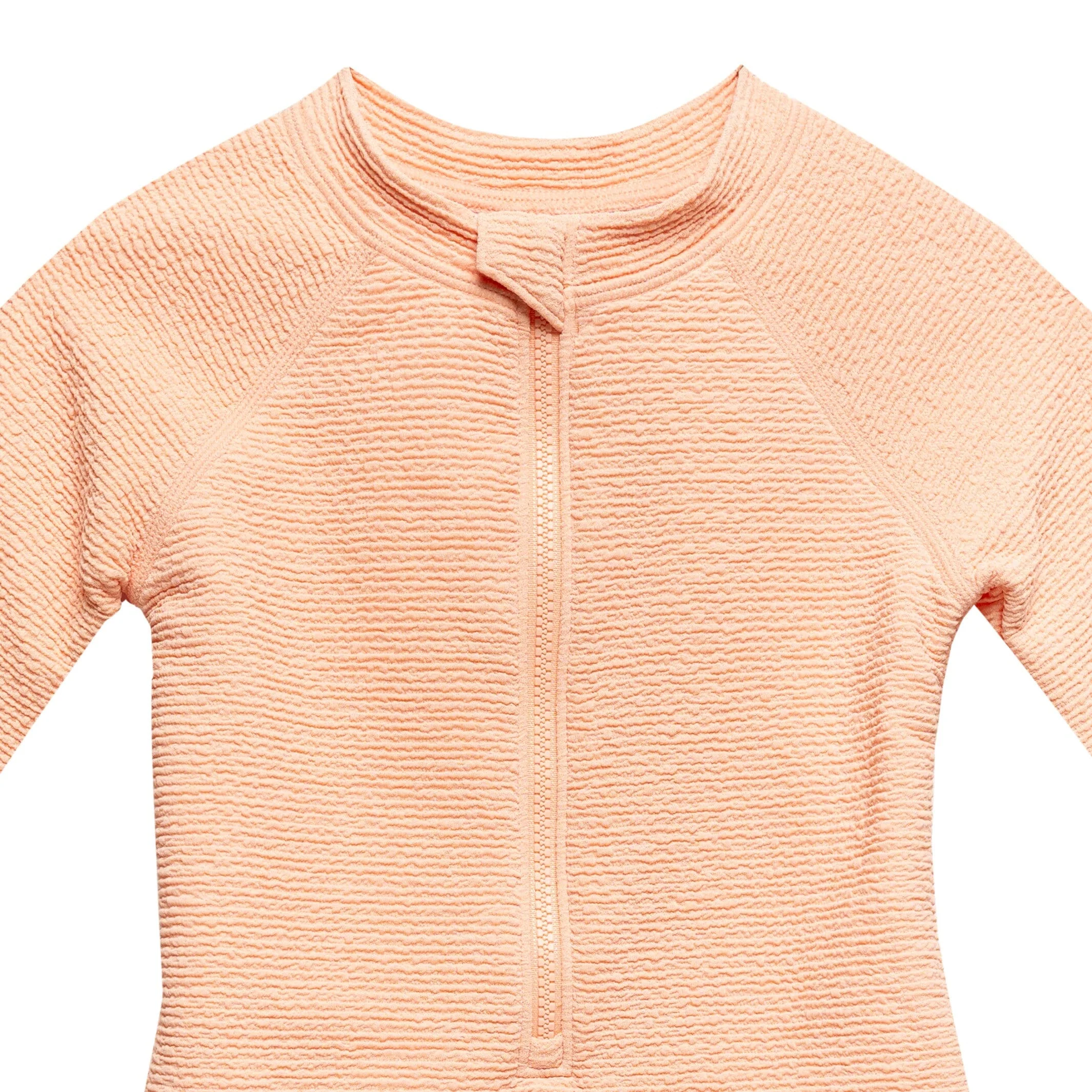 Toddler Girls UPF 50+ Peach Rash Guard - Image 4