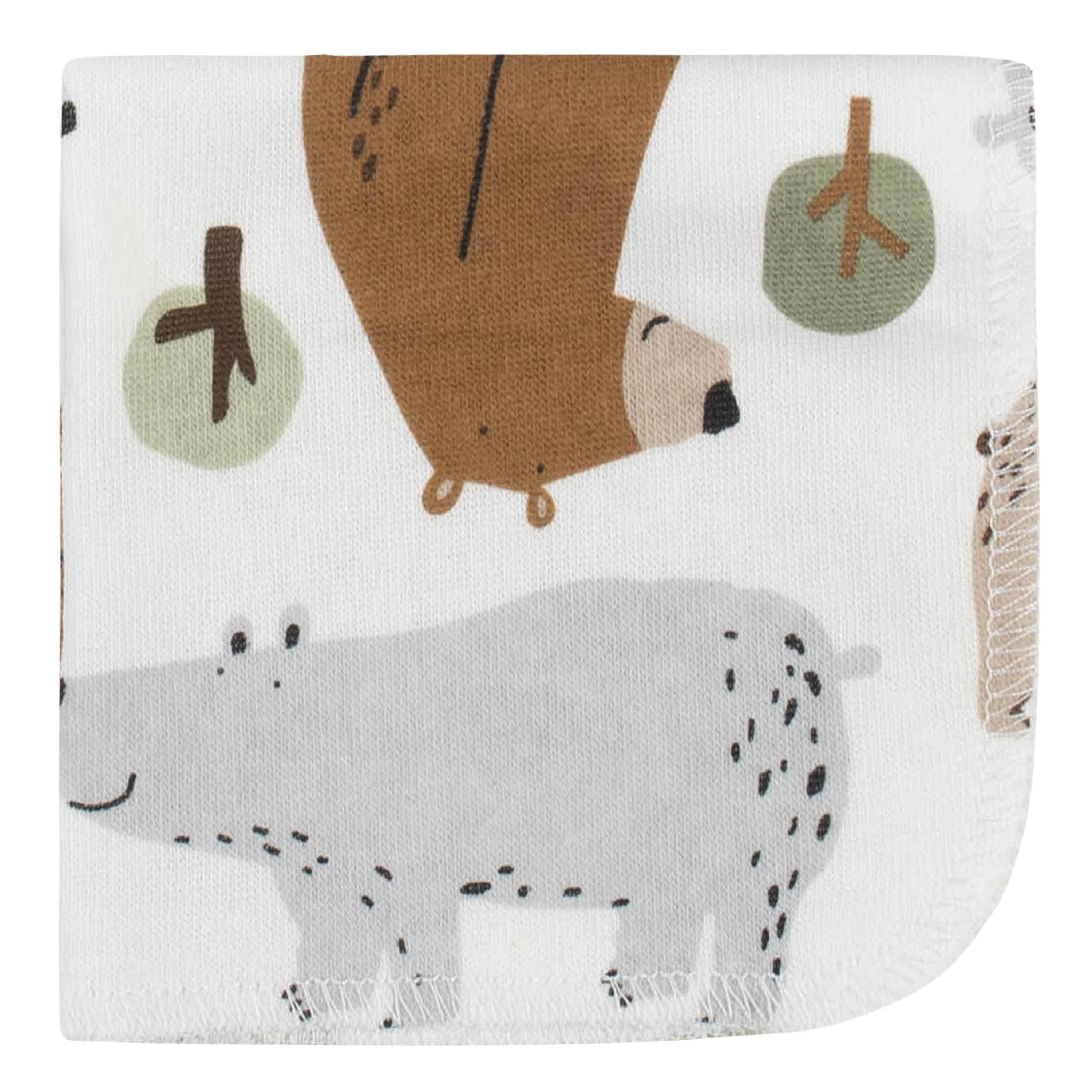 10-Pack Baby Boys Bear Washcloths - Image 2