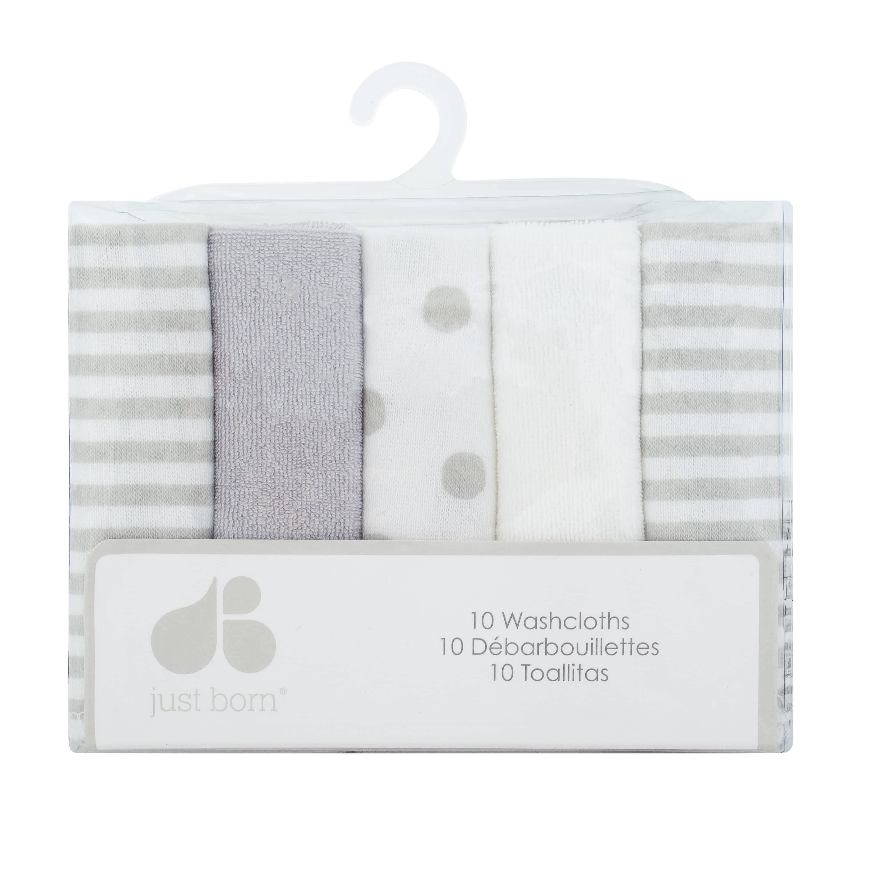 10-Pack Baby Neutral  Washcloths - Image 2