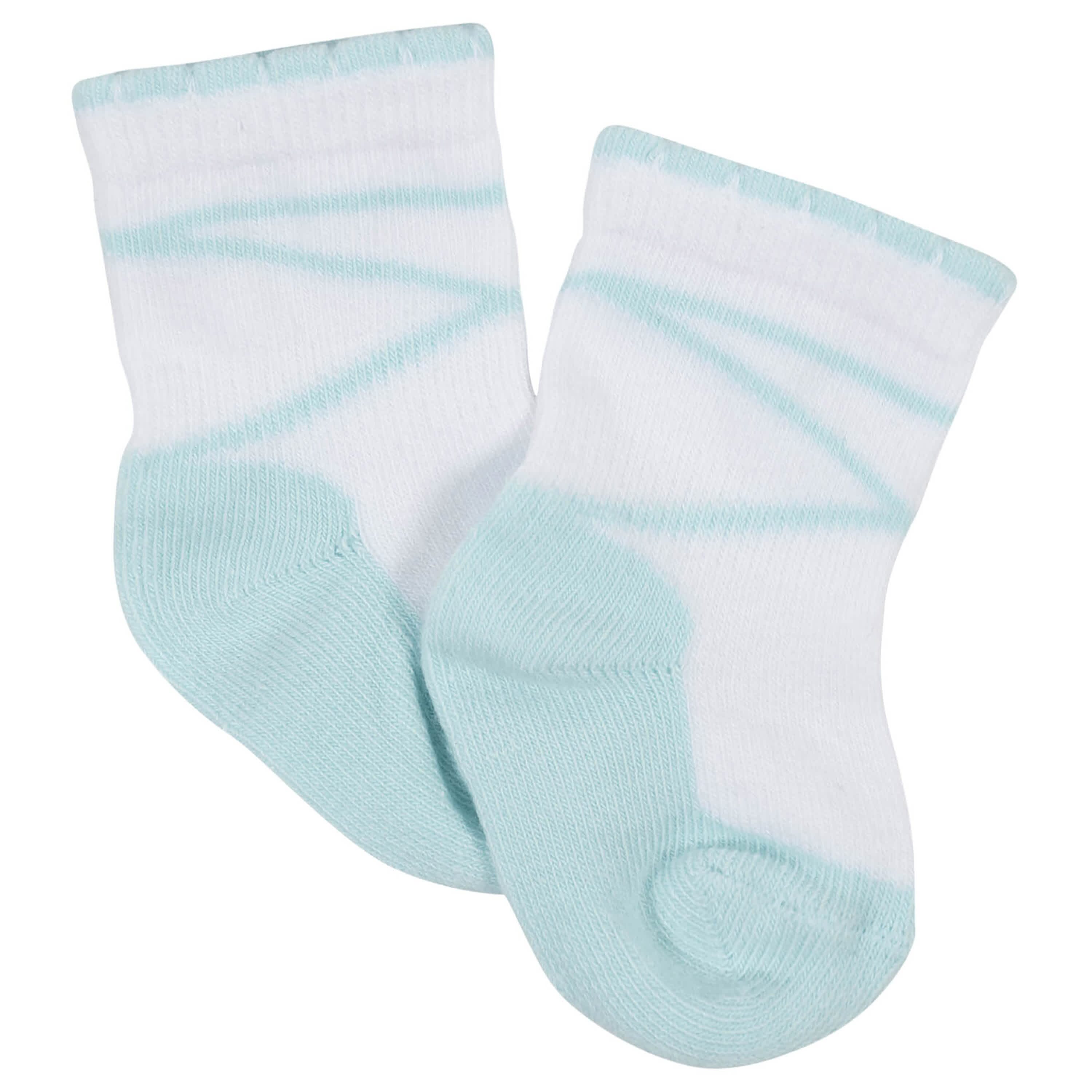 10-Pack Baby Girls Fairy Tale & White Wiggle Proof® Socks - Image 3