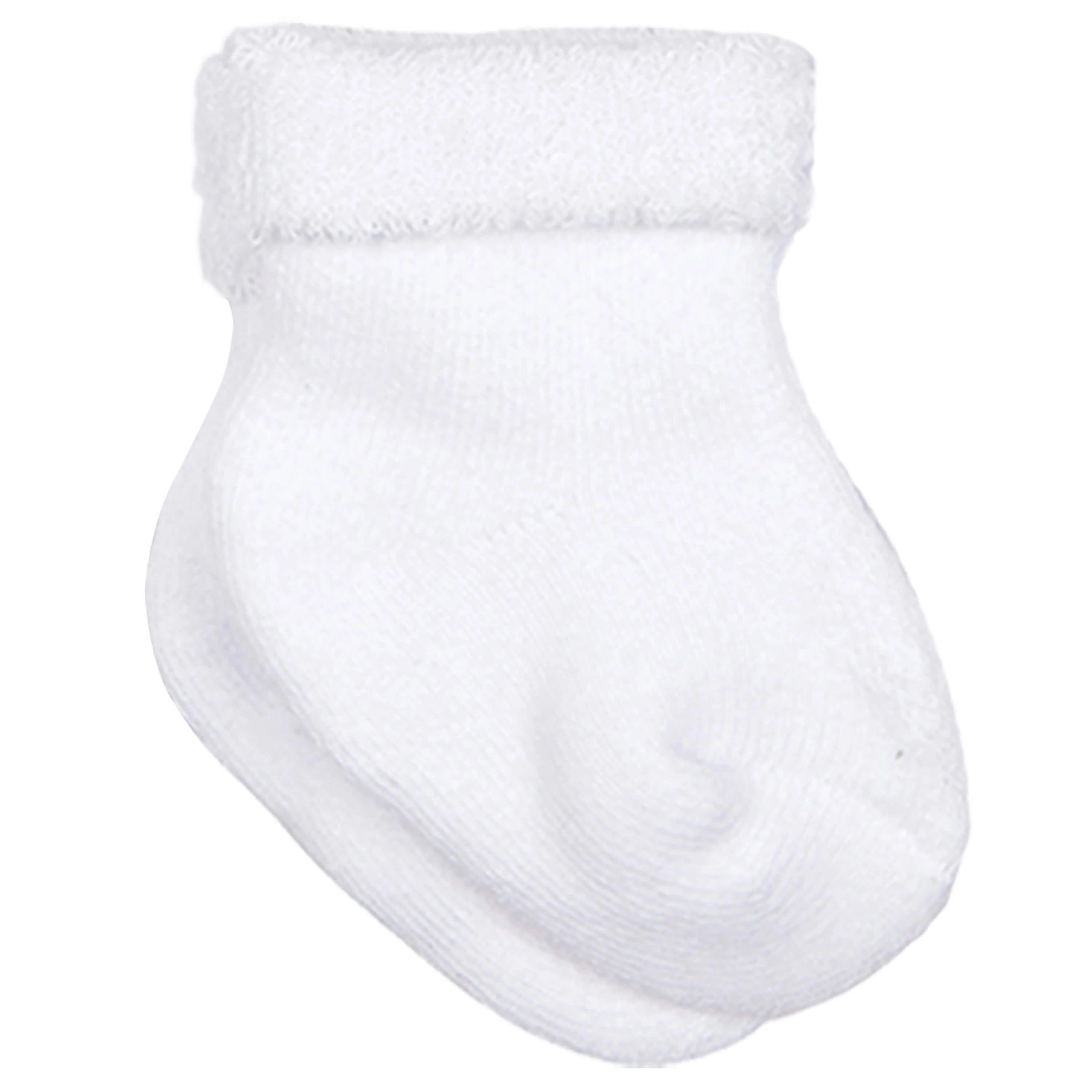 10-Pack Baby Girls Love You & White Wiggle Proof® Socks - Image 8