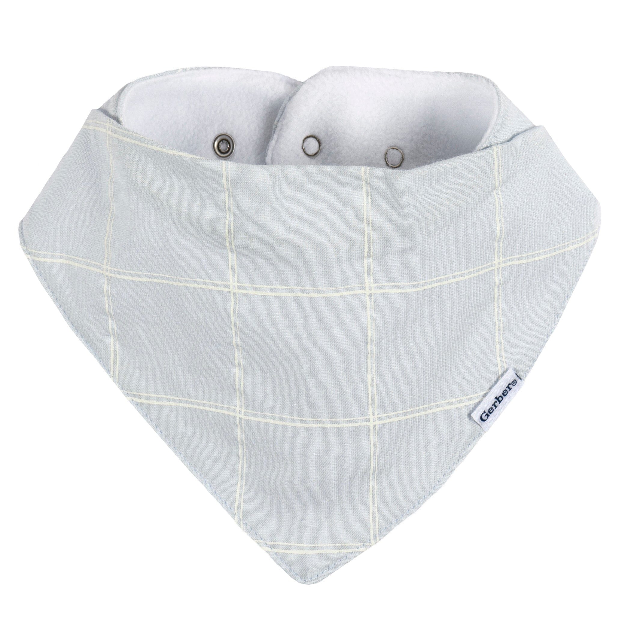 10-Pack Baby Boy Blue Arrows Jersey Bandana Bibs - Image 4