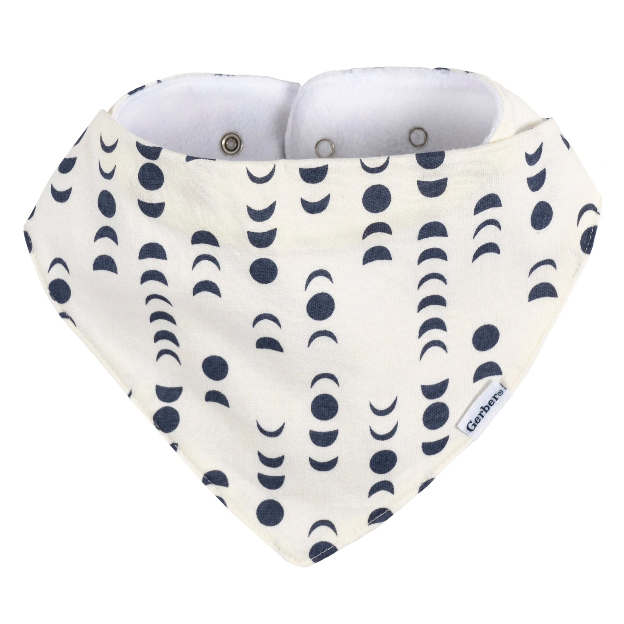 10-Pack Baby Boy Blue Arrows Jersey Bandana Bibs - Image 5